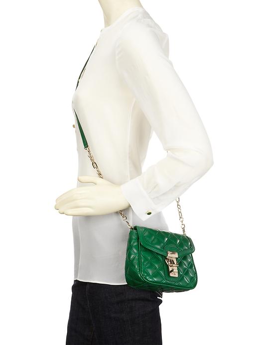 【BANANA　REPUBLIC】バッグ Quilted faux-leather cross-body | Banana Republic