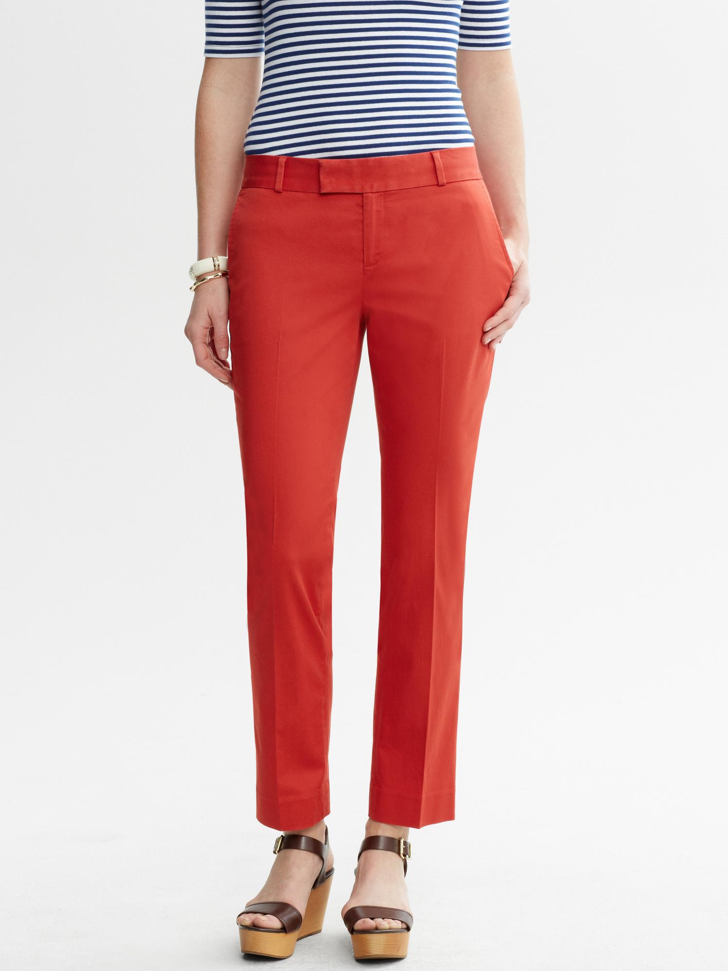 Banana republic hampton hot sale fit pants