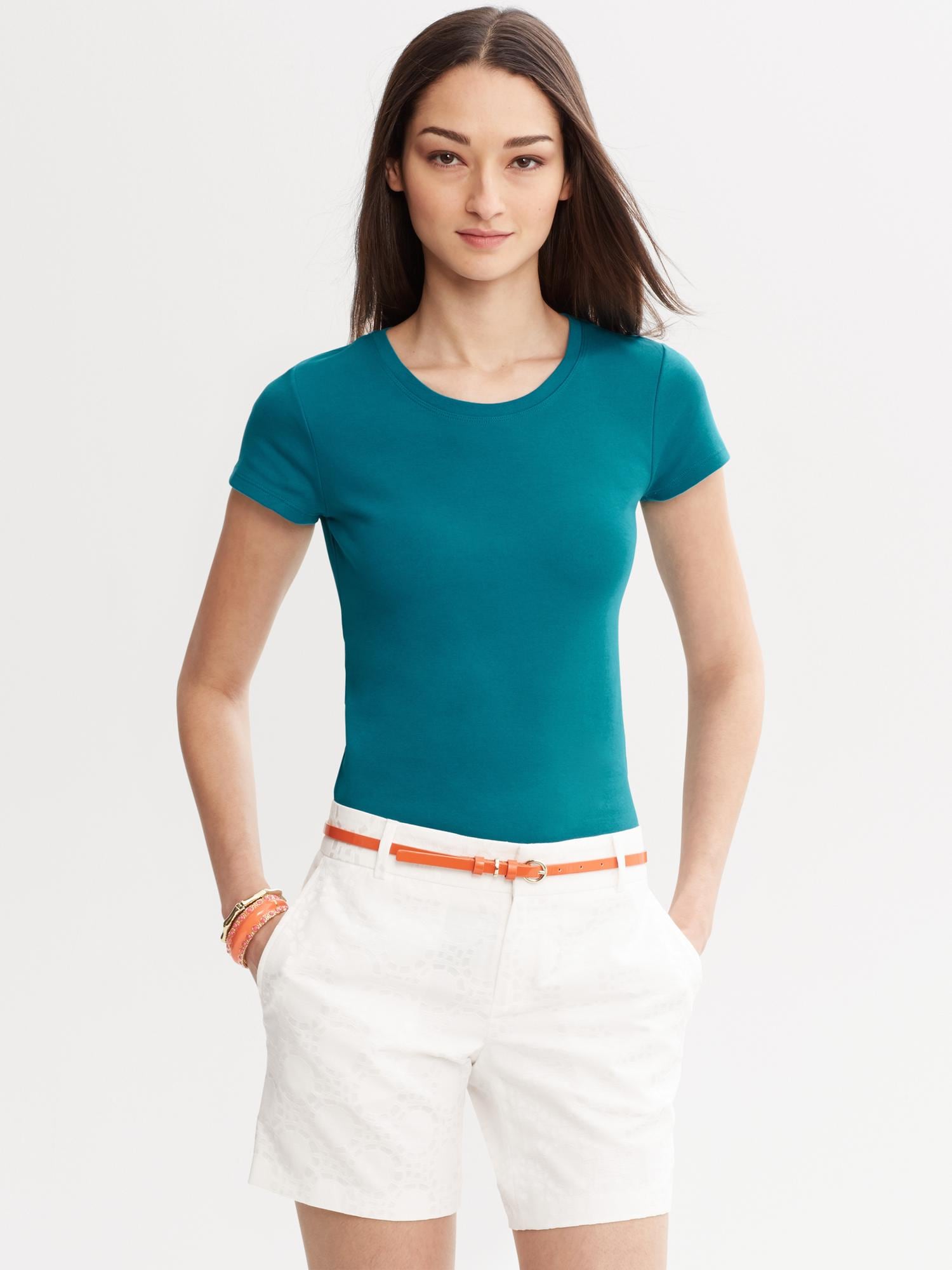 Timeless Crewneck Tee Banana Republic
