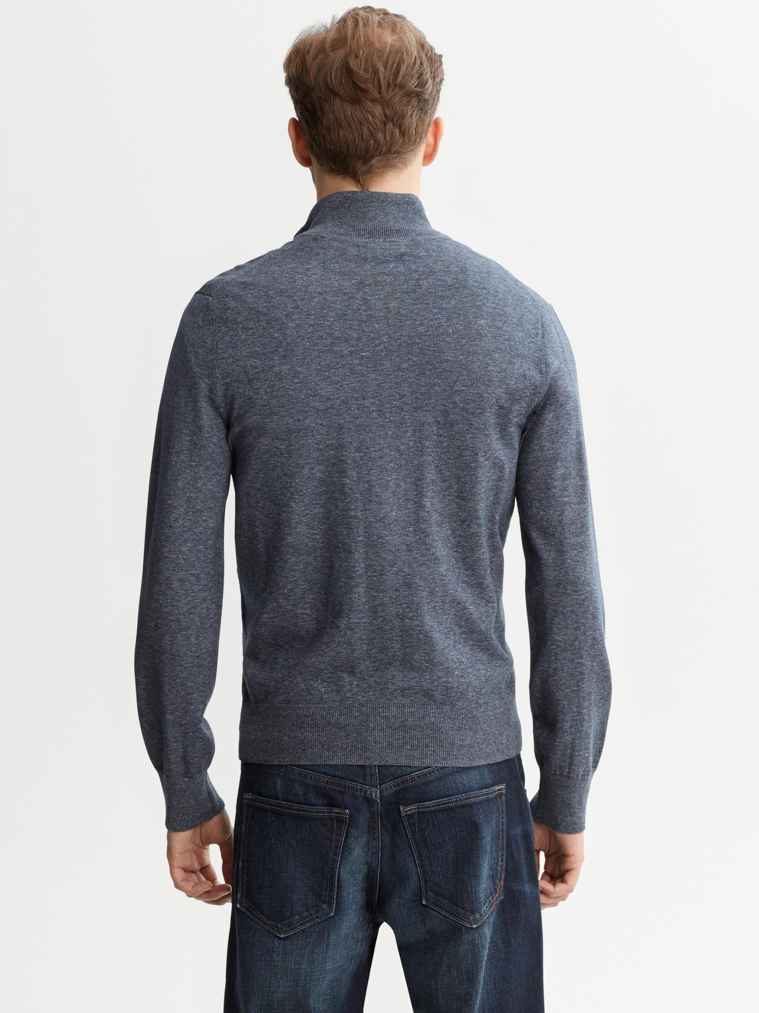 Sweat en molleton gratté colorblock - Noir/Blanc - - 22.00