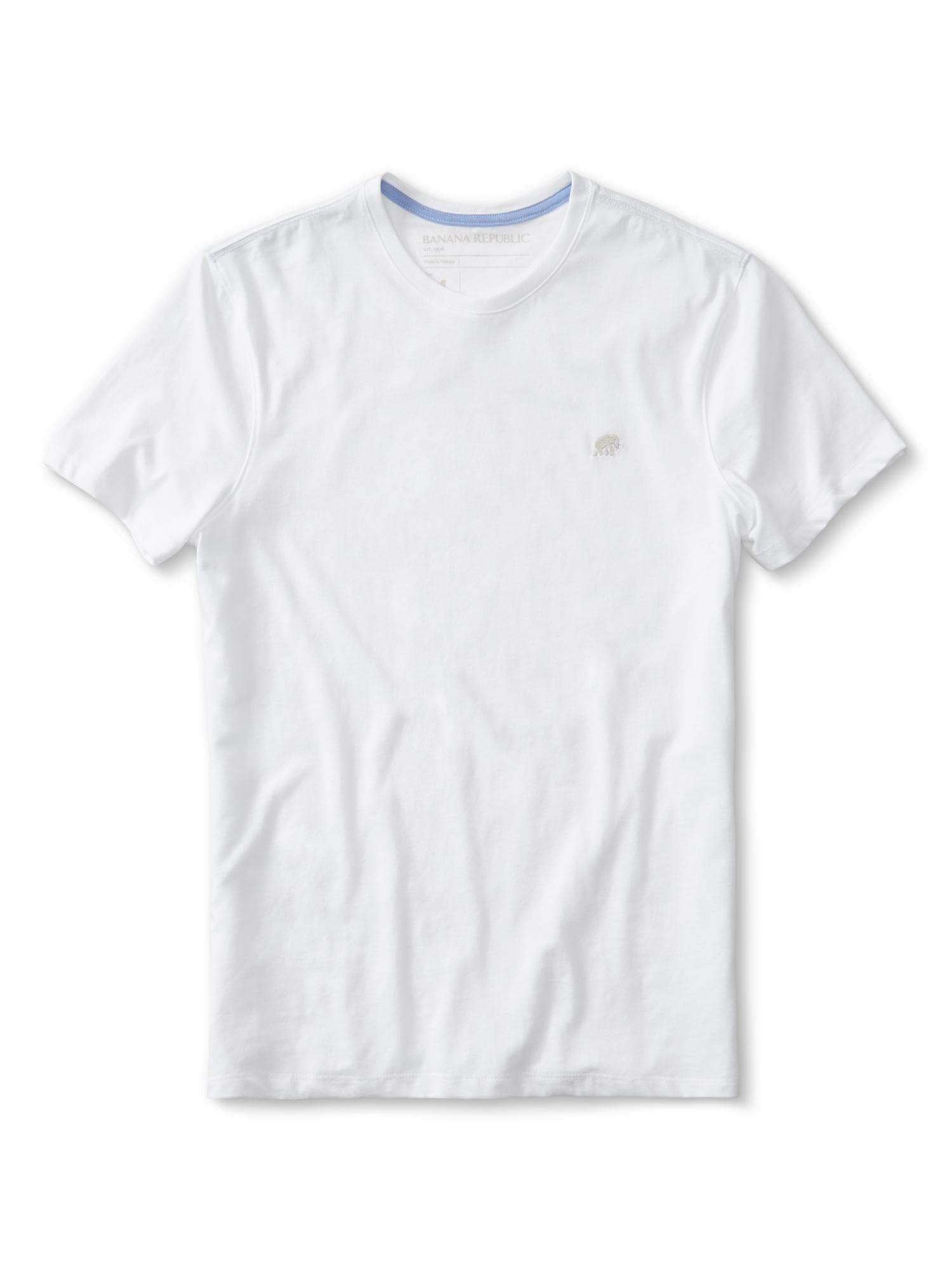 Signature Crew-Neck Tee | Banana Republic