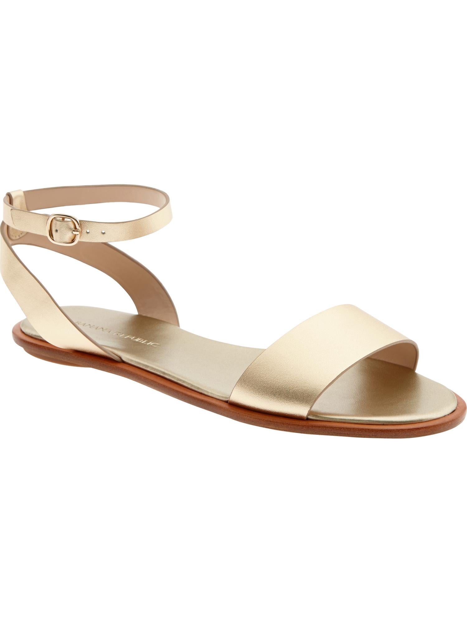 Maribel Ankle-Strap Flat | Banana Republic