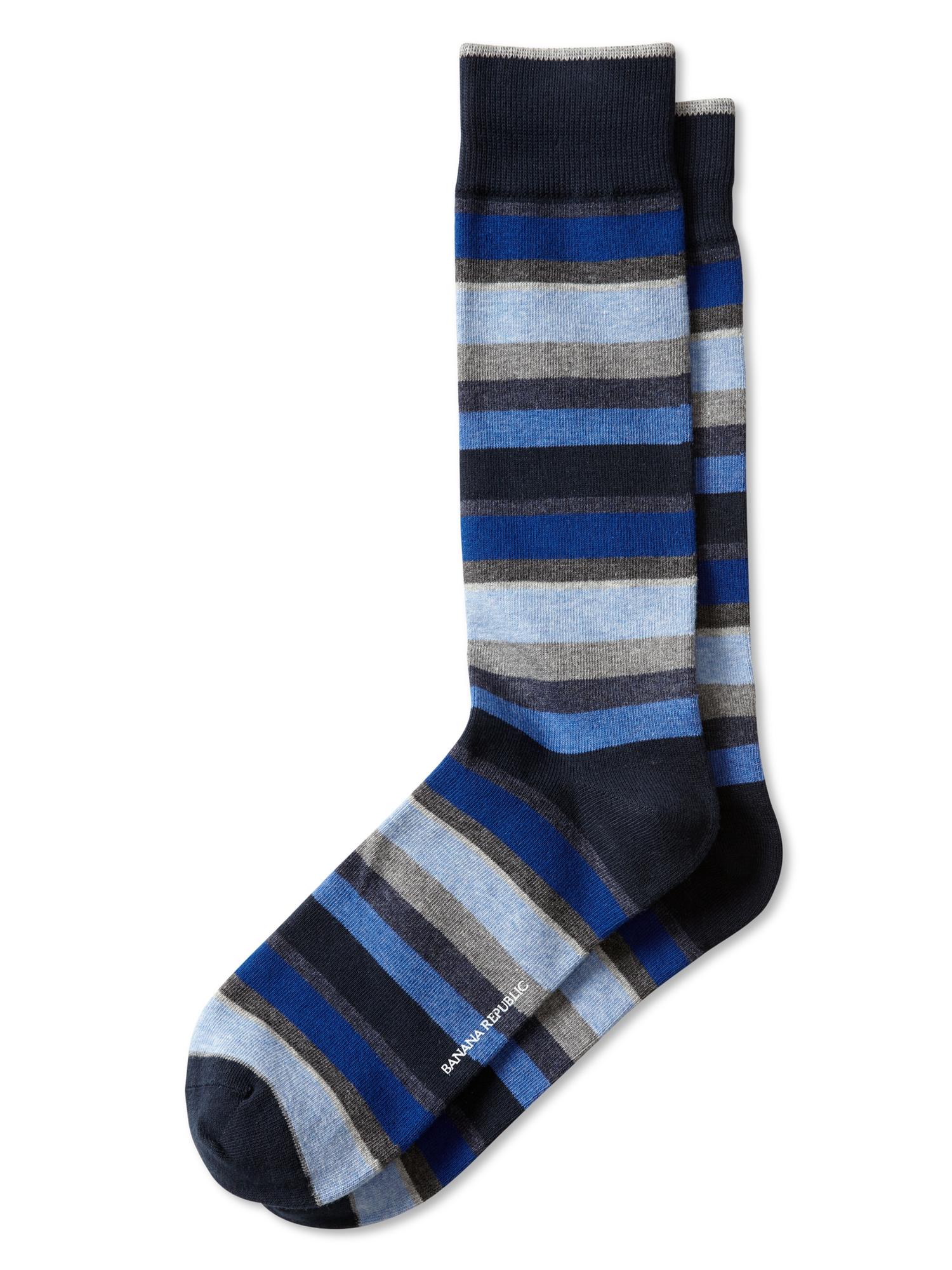 Variegated Stripe Sock | Banana Republic