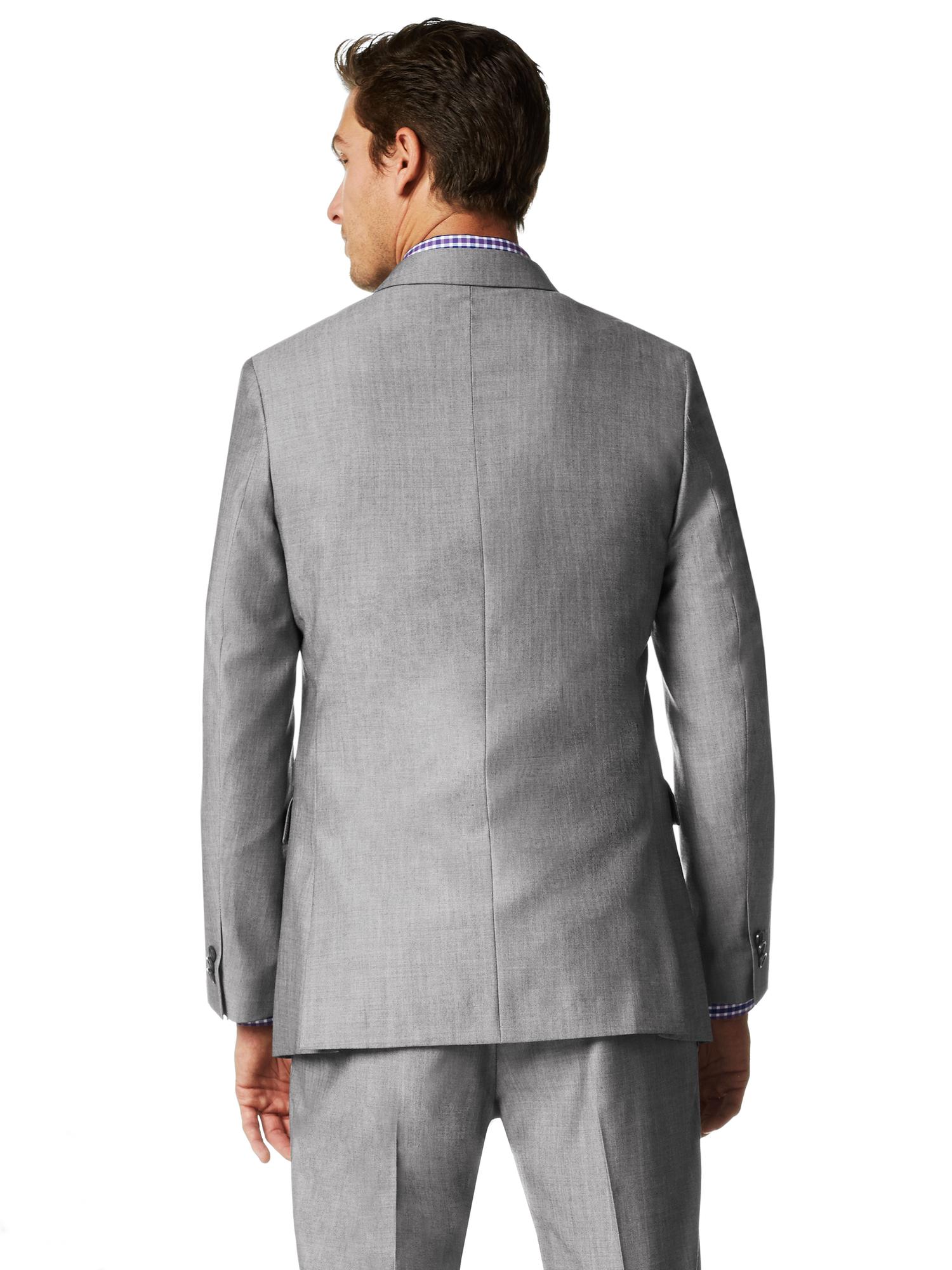TailoredFit Grey Wool Suit Jacket Banana Republic
