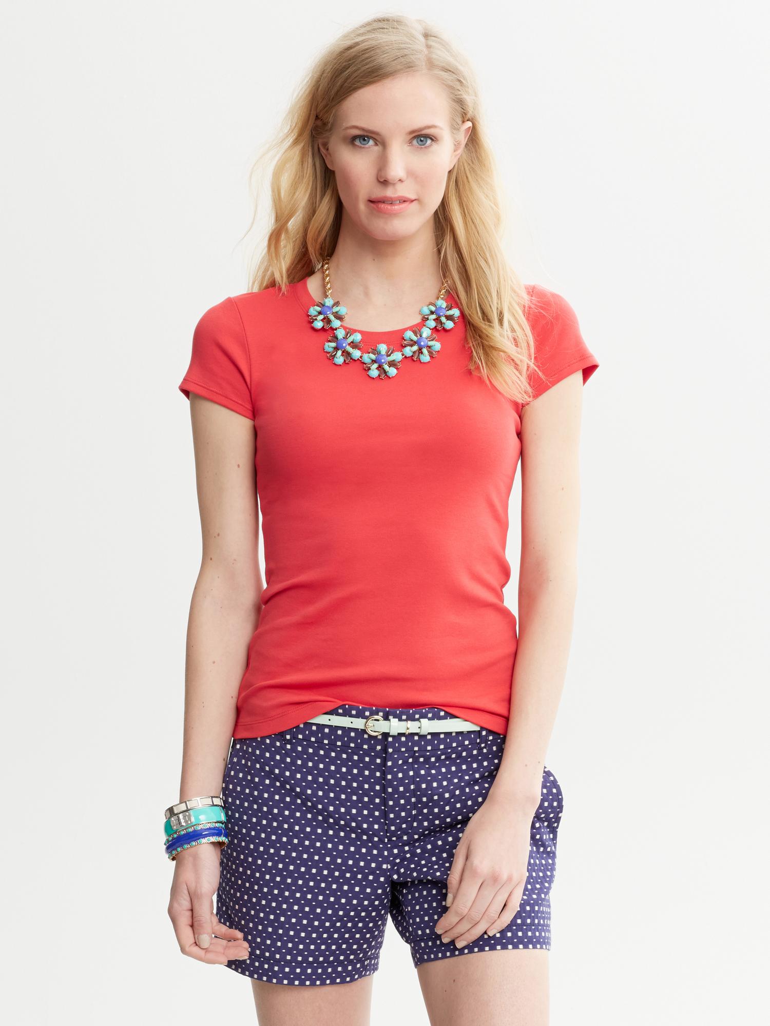 Timeless Crewneck Tee Banana Republic