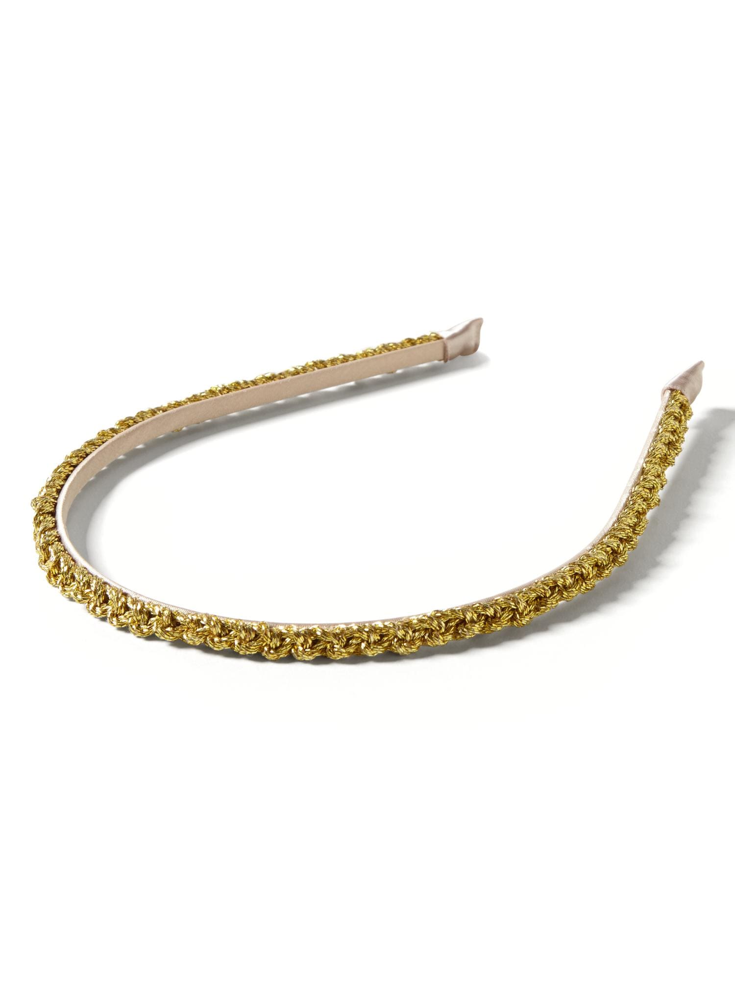 Metallic Braid Headband