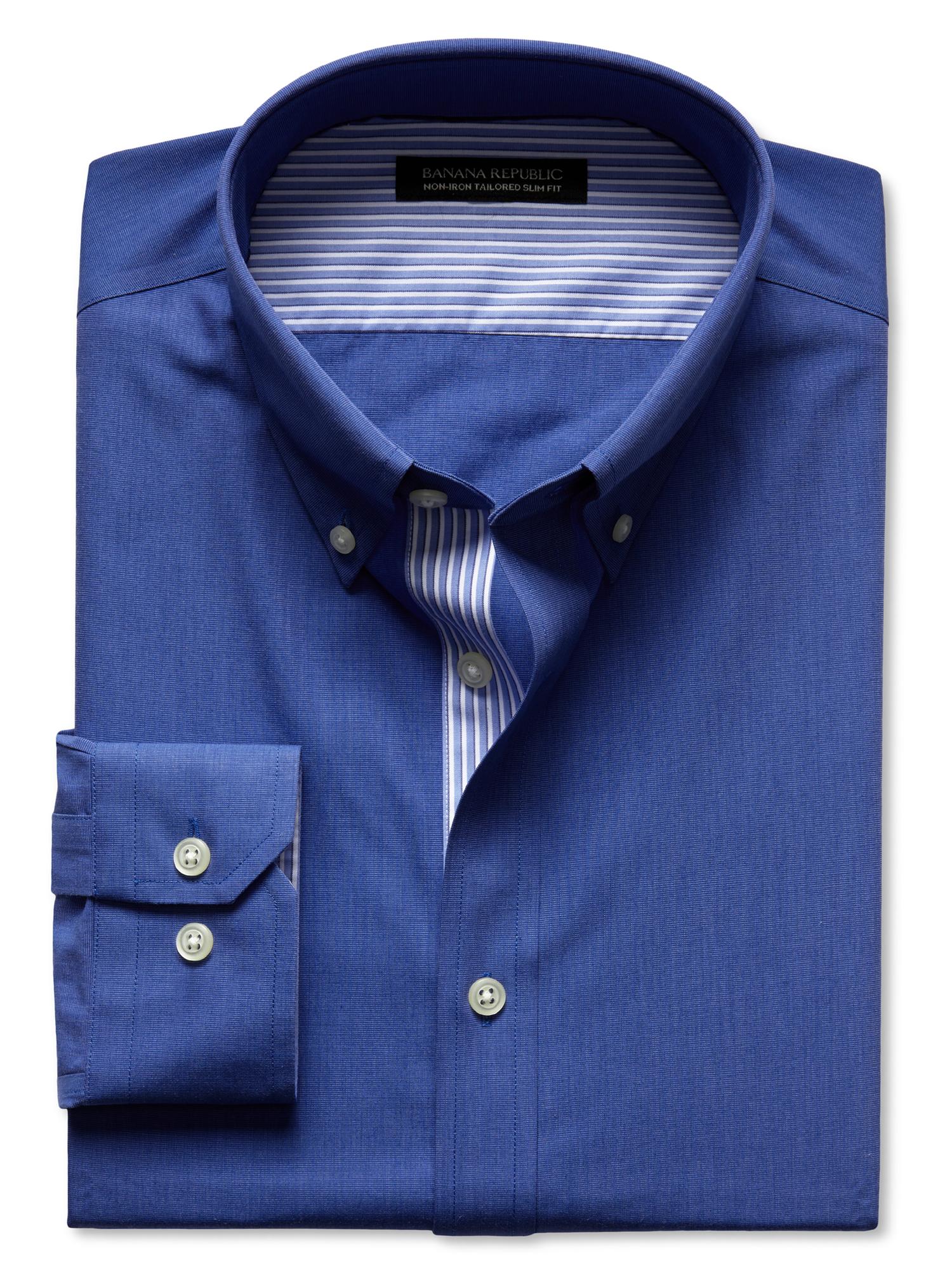 Banana republic tailored slim best sale fit shirt