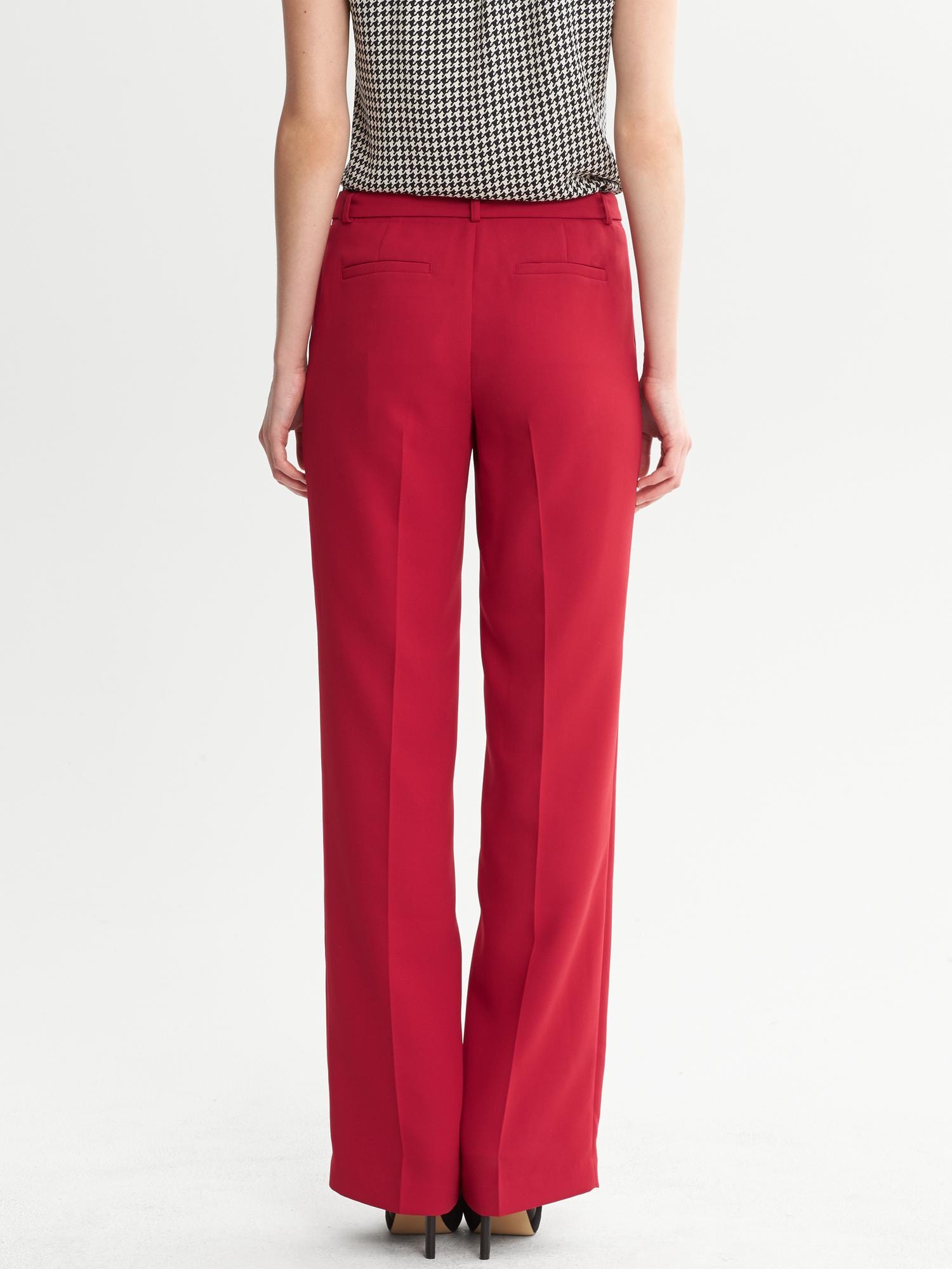 Belted Wide-Leg Pant