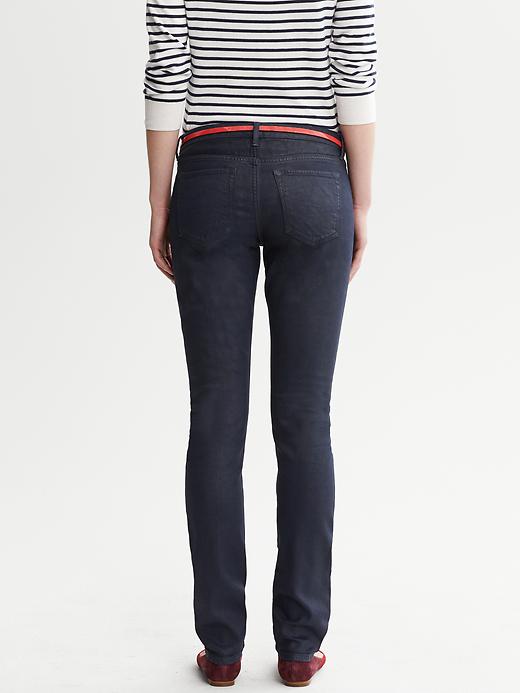 Navy Coated Skinny Jean | Banana Republic
