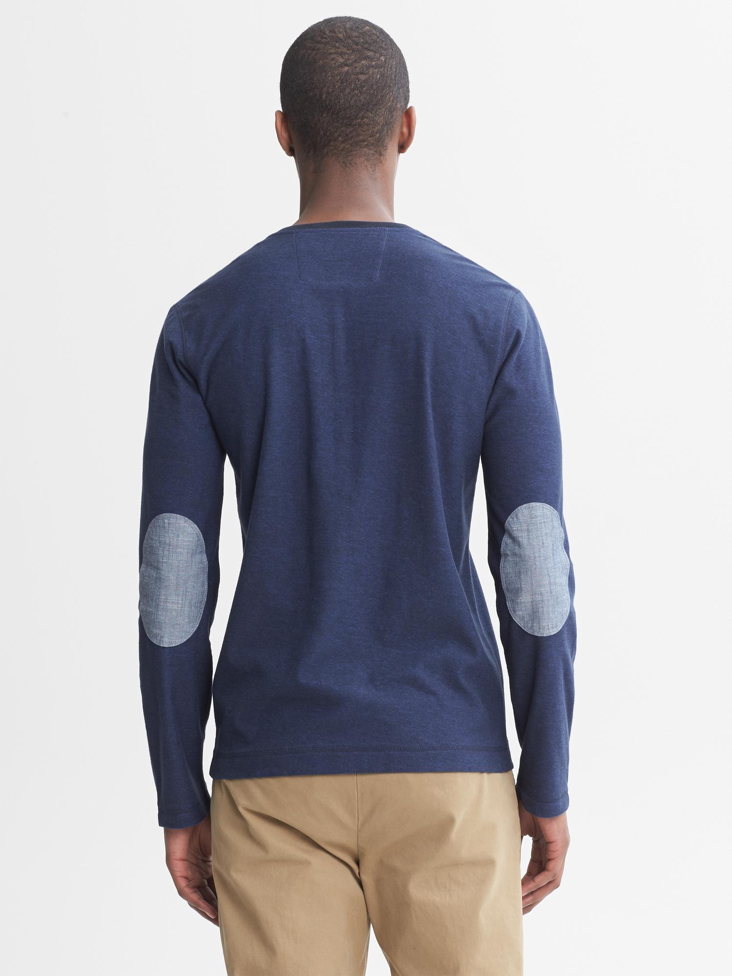 ElbowPatch Henley Banana Republic