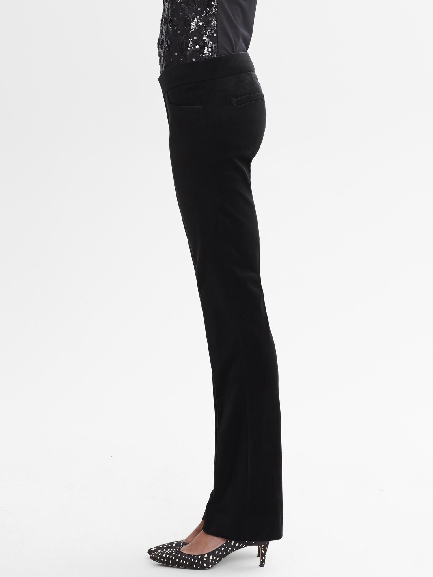 Sloan-Fit Velvet Trouser