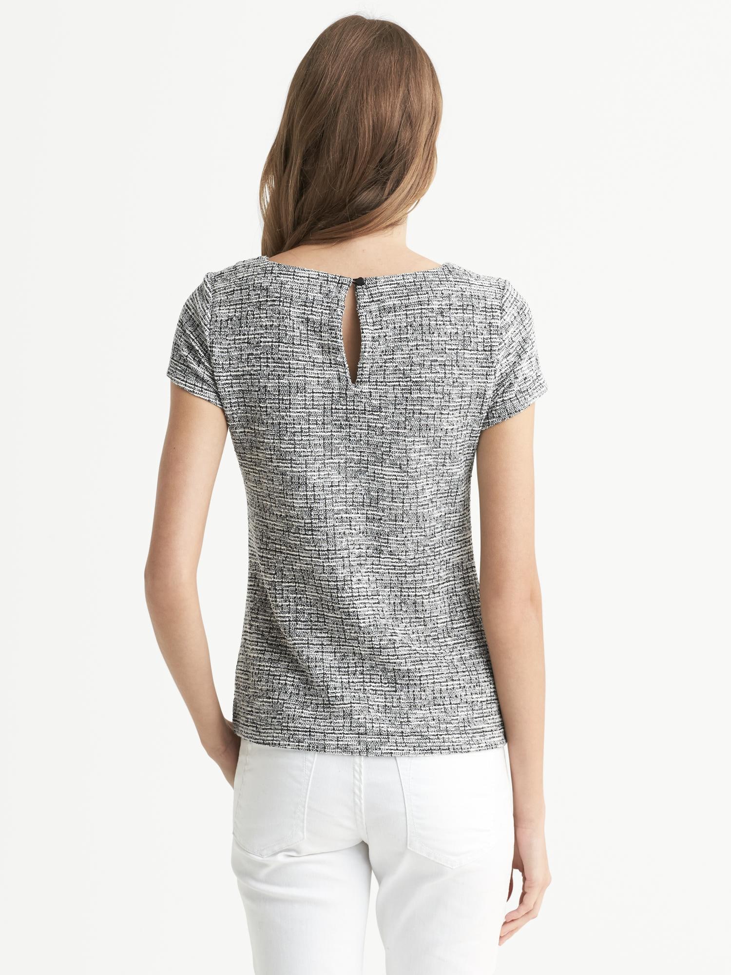 Tweed Top Banana Republic