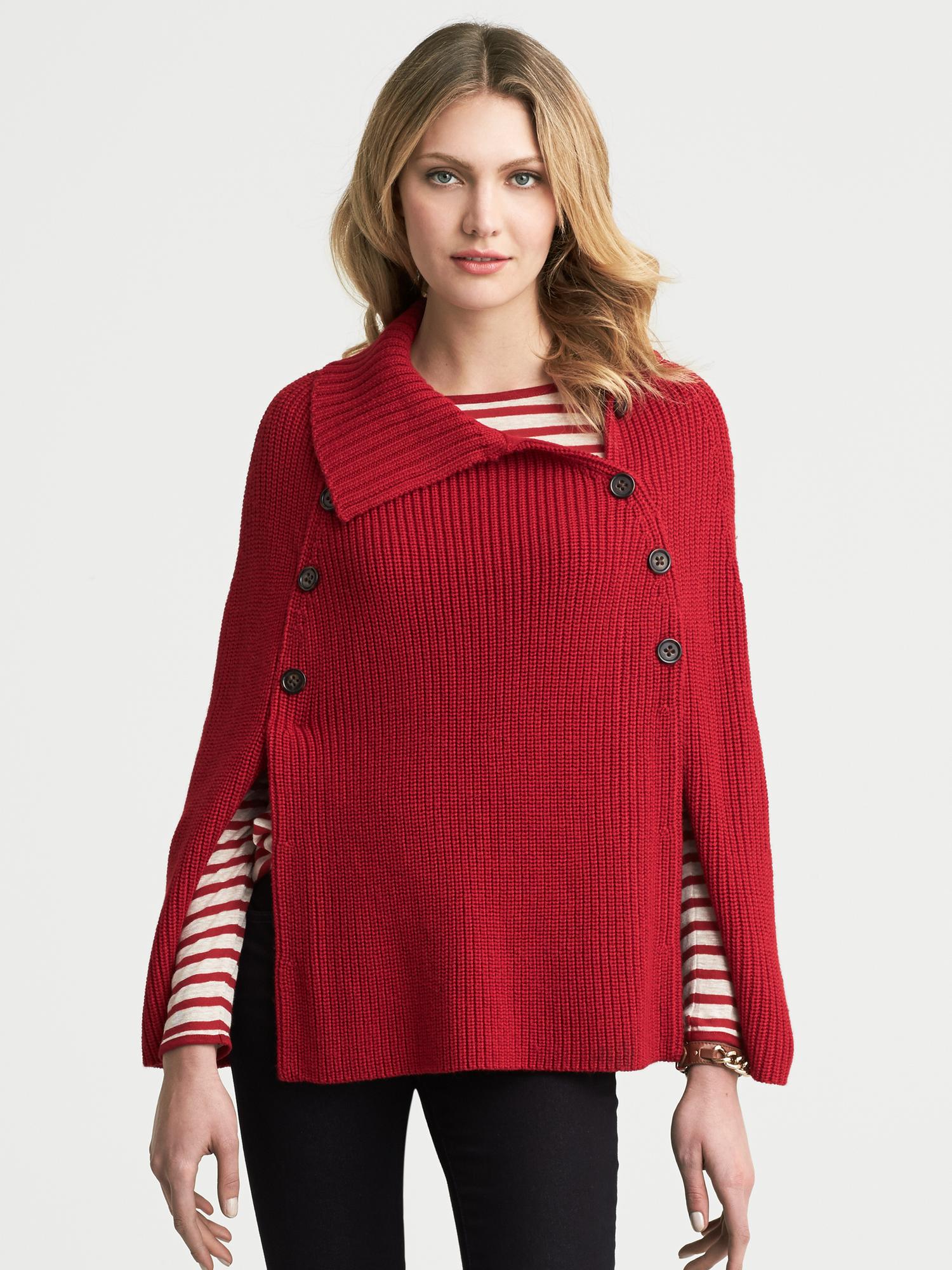 Heritage Double-Breasted Cape | Banana Republic