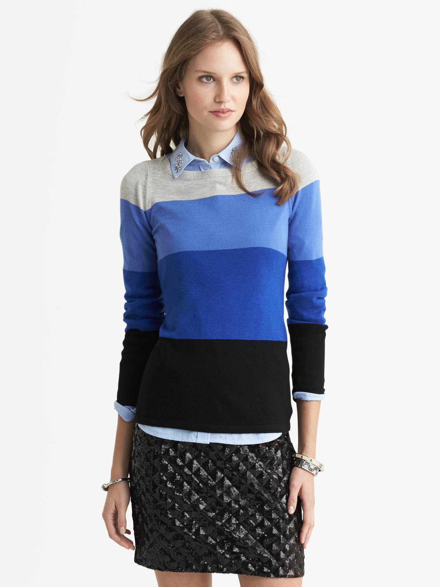 Bold Stripe Pullover