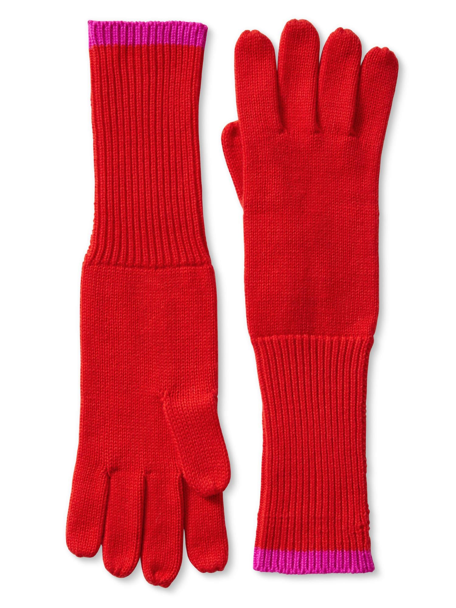 Colorblock Long Glove