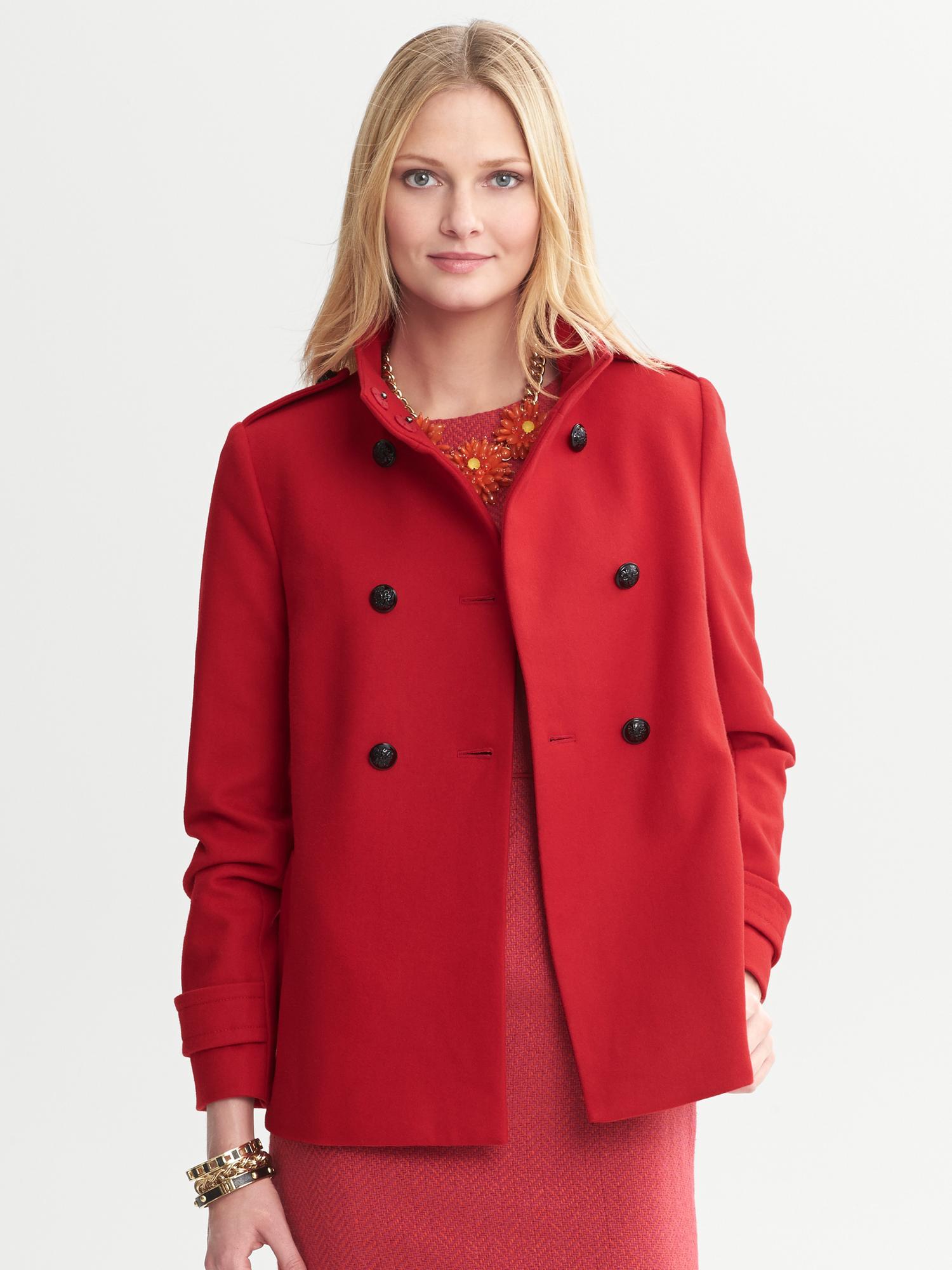 Short Swing Coat | Banana Republic