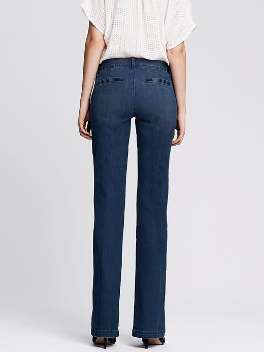 Coffee Denim Trouser Jeans - Chico's Off The Rack - Chico's Outlet