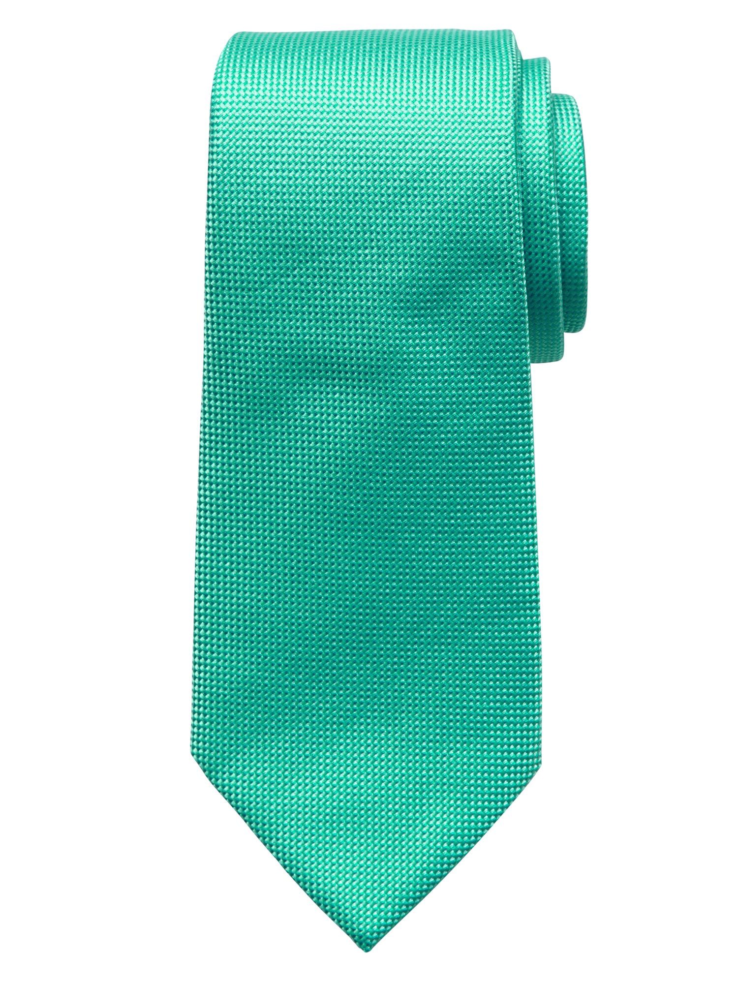 MicroWeave Silk Tie Banana Republic