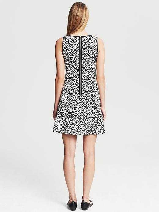 Leopard fit and flare dress hotsell