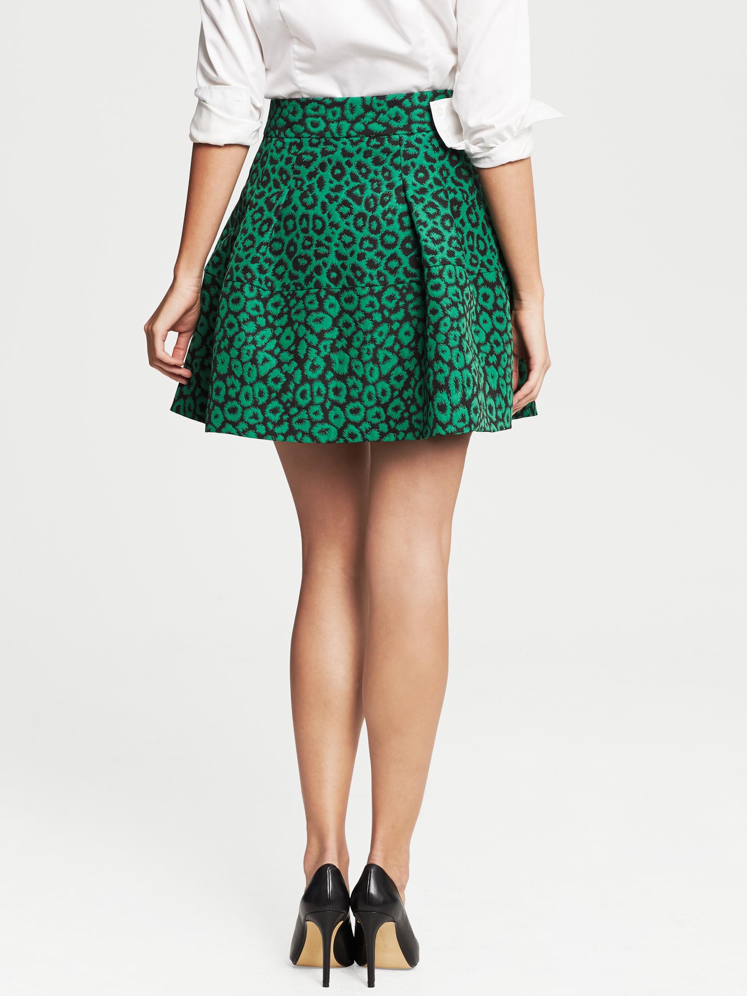 スカート [Planforotherday] JACQUARD SKIRT Comme Des Garcons Womens Red Floral Jacquard Skirt