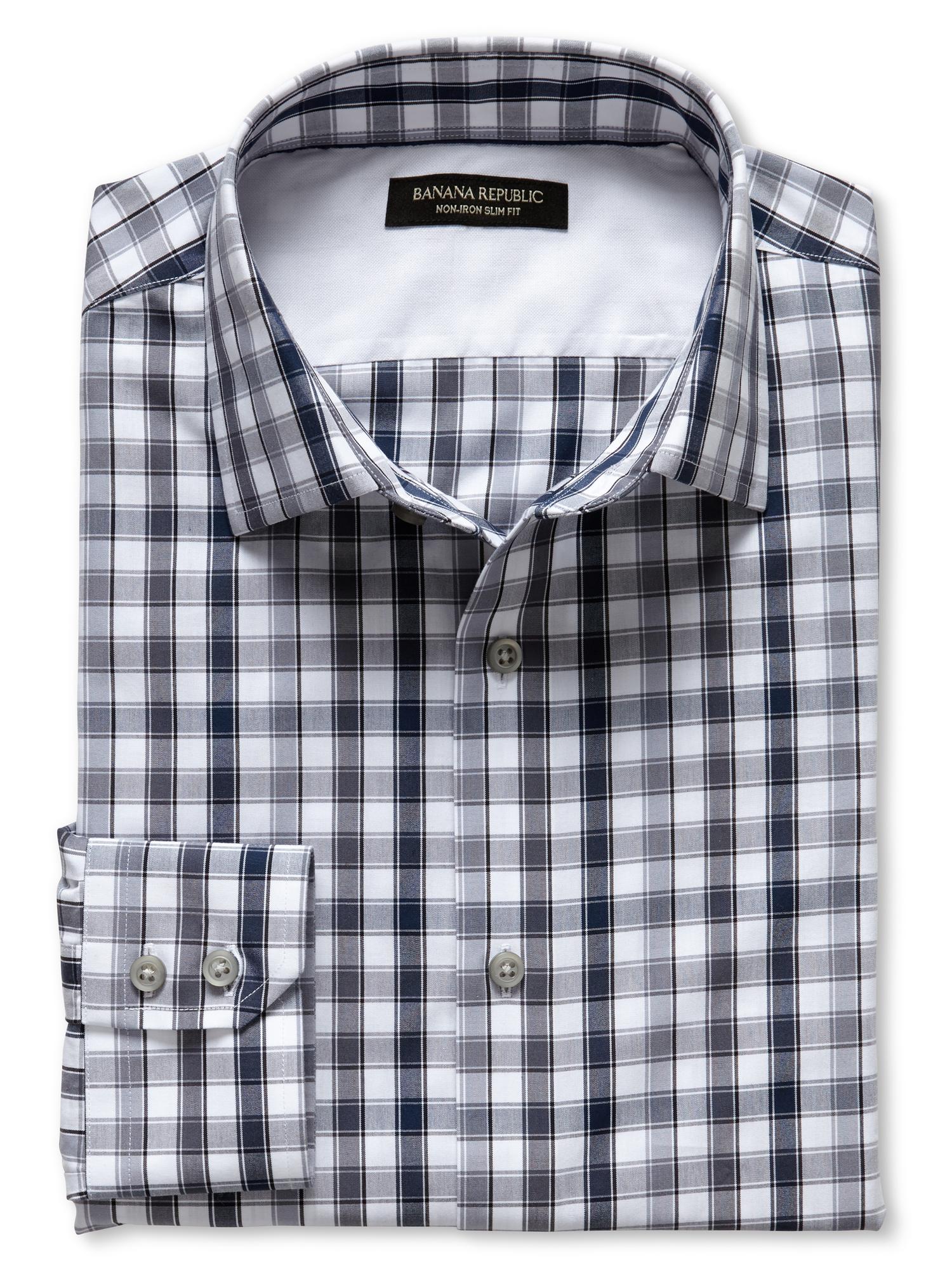 Banana republic gingham shirt hotsell