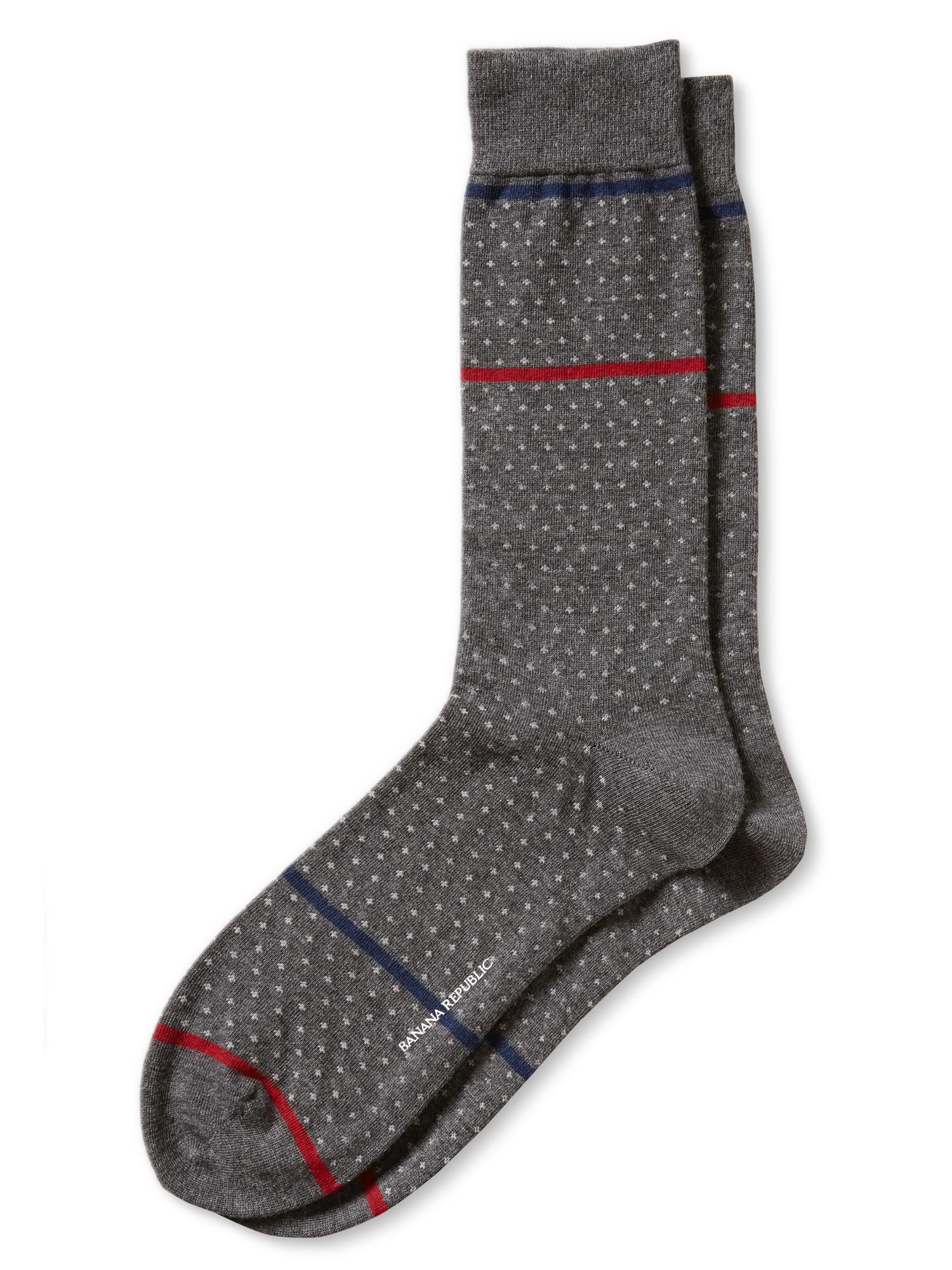 MultiPrint Sock Banana Republic