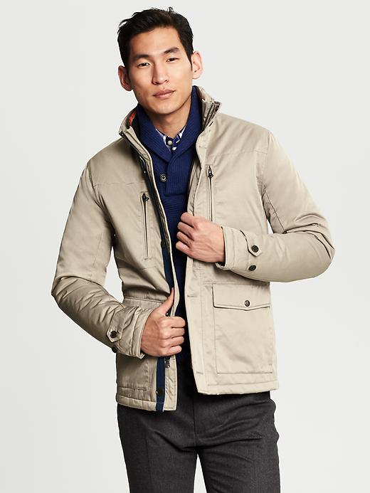 Banana republic khaki jacket best sale