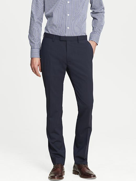 slim fit dress slacks Worsted Wool Pants  StudioSuits