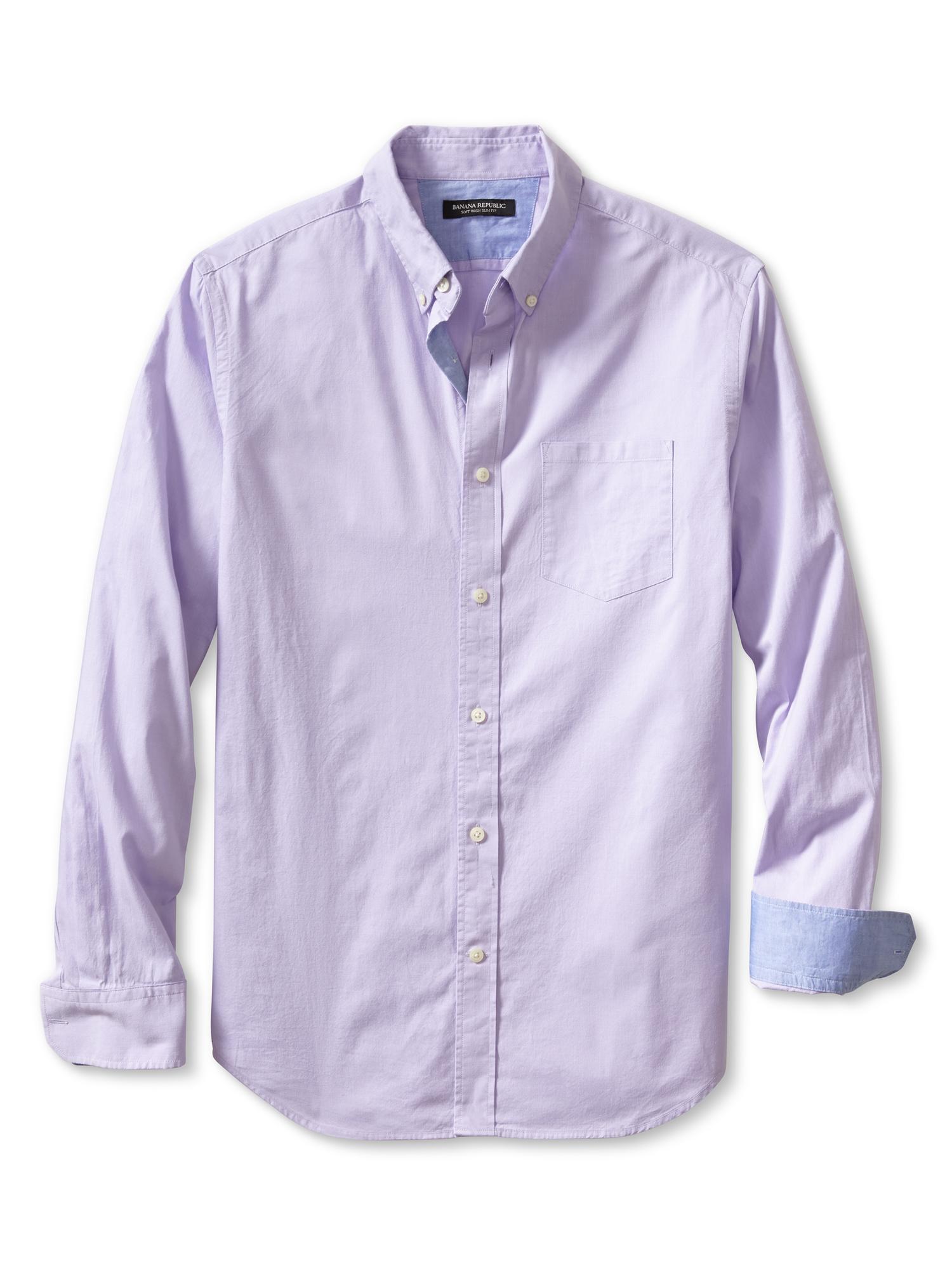 SlimFit SoftWash ButtonDown Shirt Banana Republic