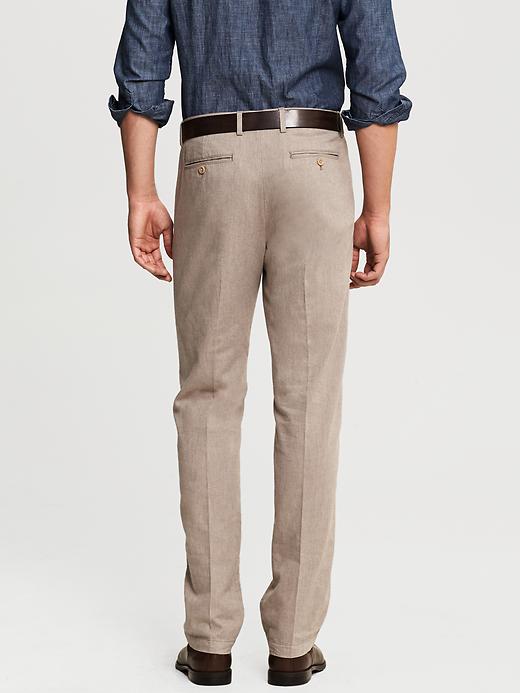 〈 TAN 〉 CHECKED&LINE PANTS Benzak - BC-03 New Straight Chino - 10oz Golden Brown