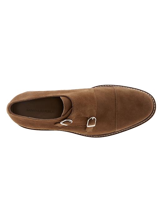 Banana Republic Ryan Grey Suede Double Monk Strap Never Worn Size 10 Banana Republic | Shoes | Stylish Banana Republic Classic  main image 2