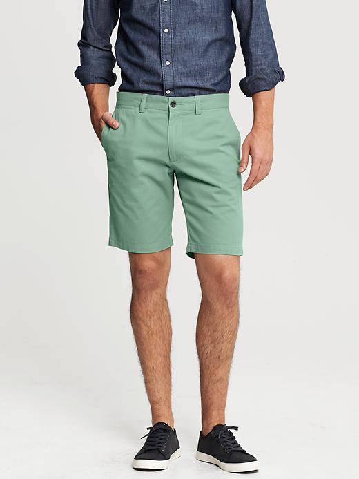 NWT Banana Republic Aiden Indigo Spire Cotton Slim shops Fit Shorts