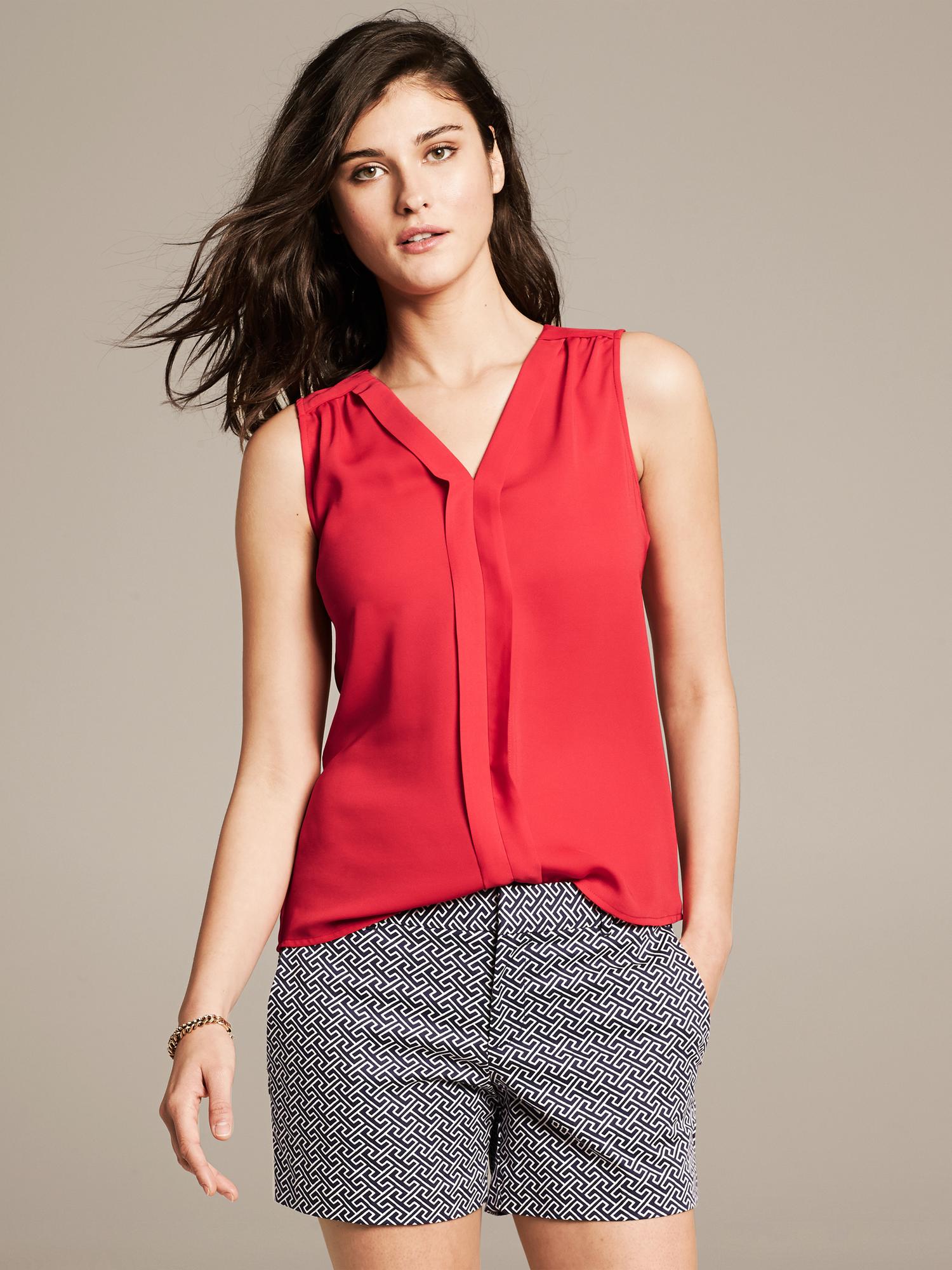 Sleeveless Blouse