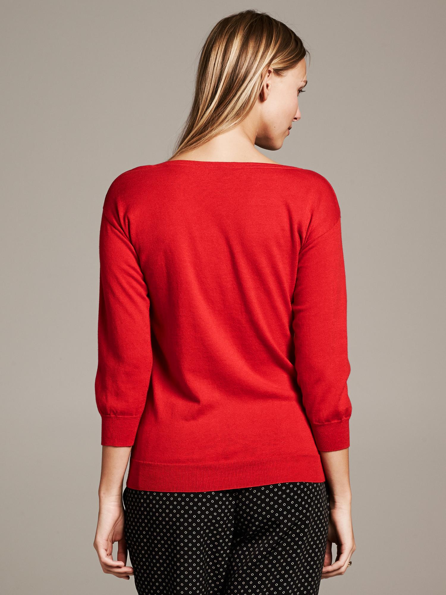 VNeck Pullover Banana Republic