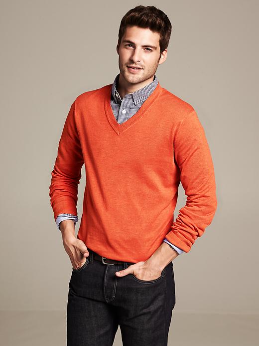 Banana Republic shops Silk-Linen Sweater