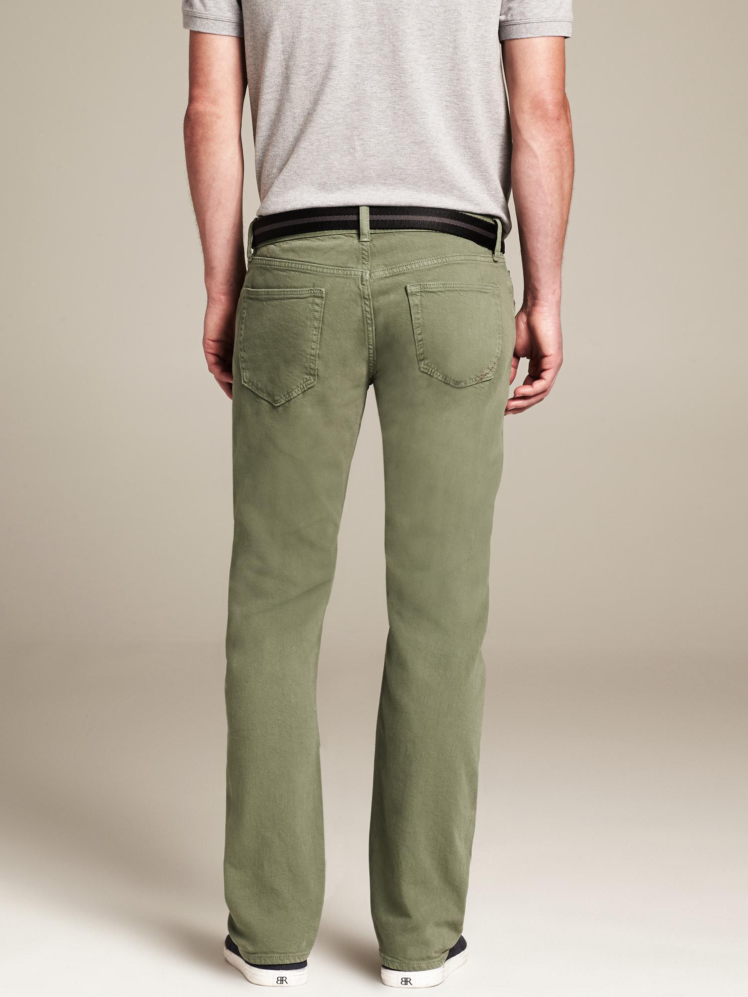 Vintage Straight-Fit Five-Pocket Pant