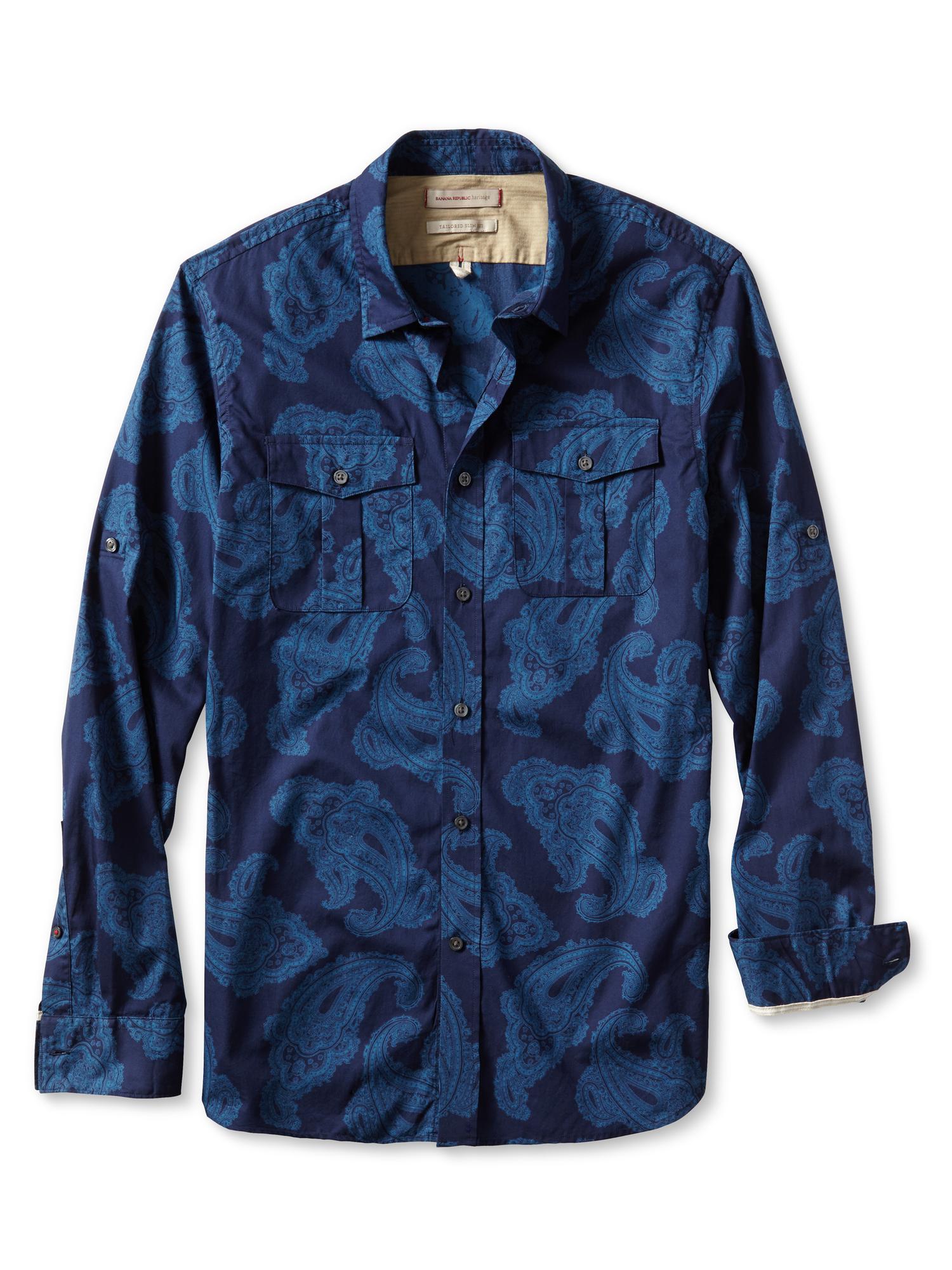 Heritage Saturated Utility Shirt | Banana Republic