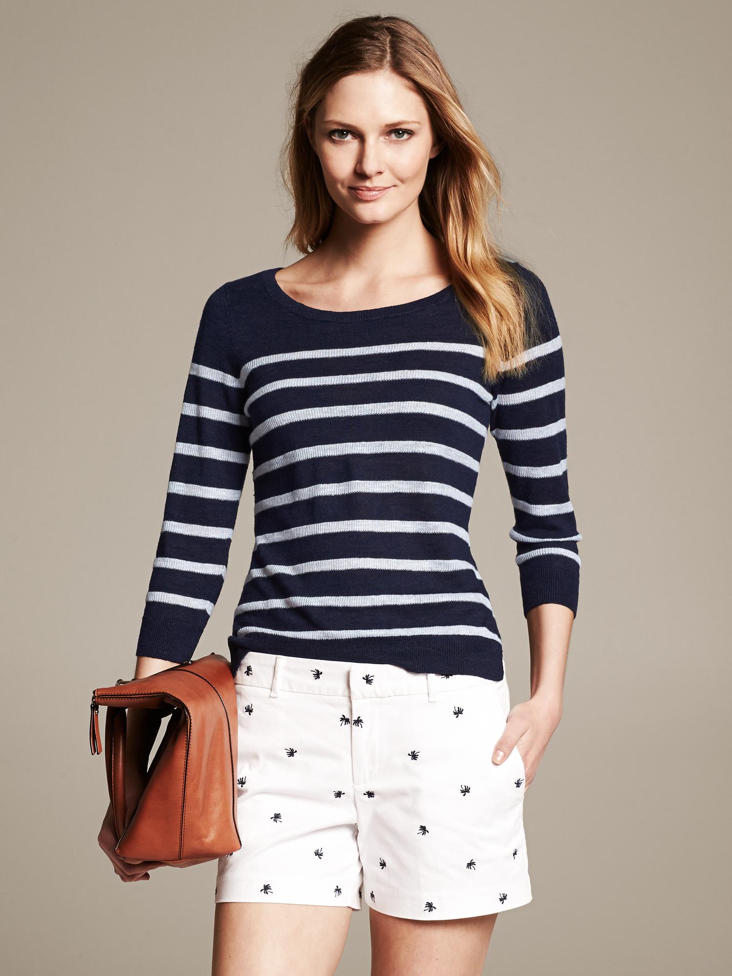 Multi-Stripe Pullover