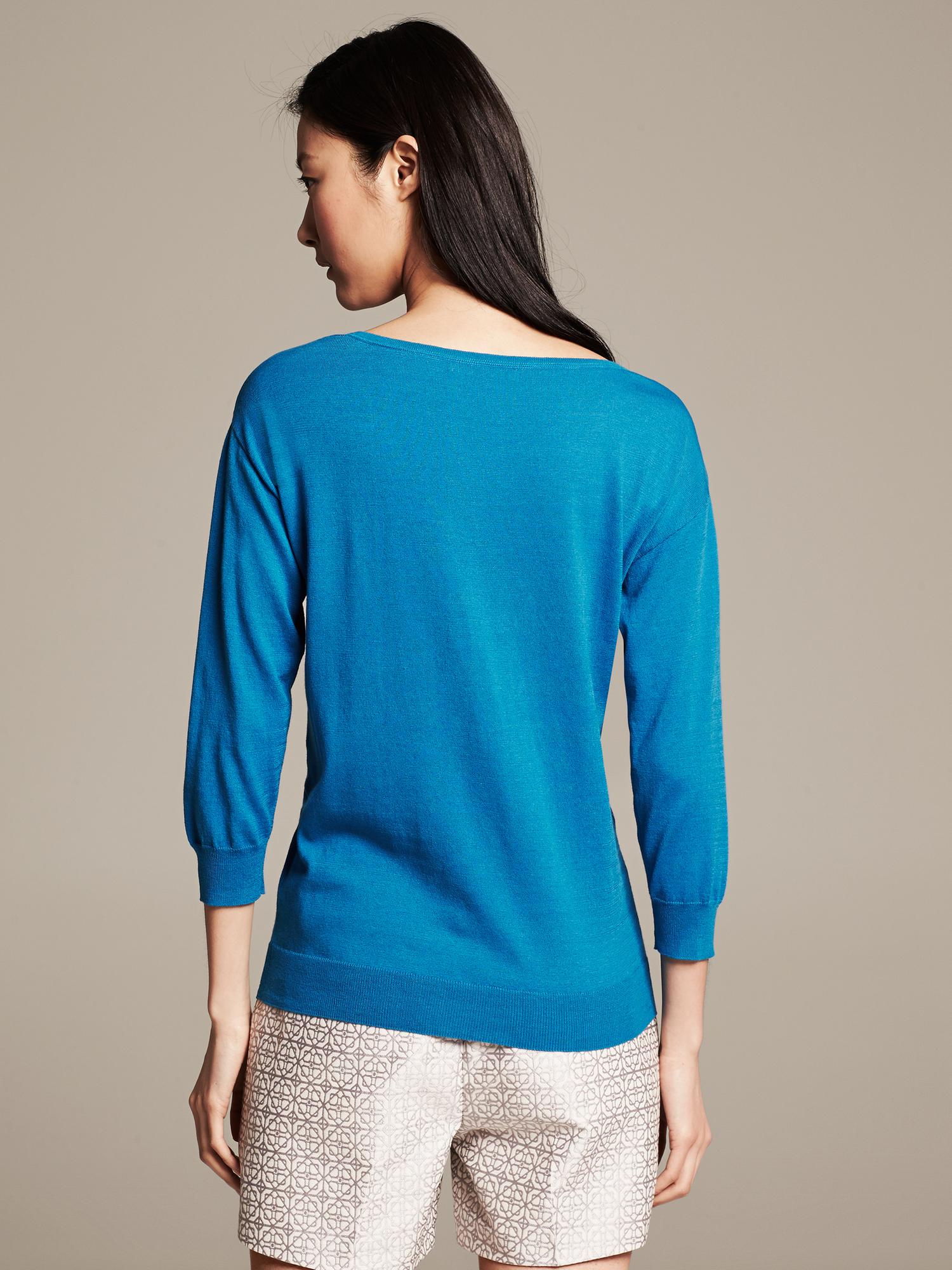 VNeck Pullover Banana Republic
