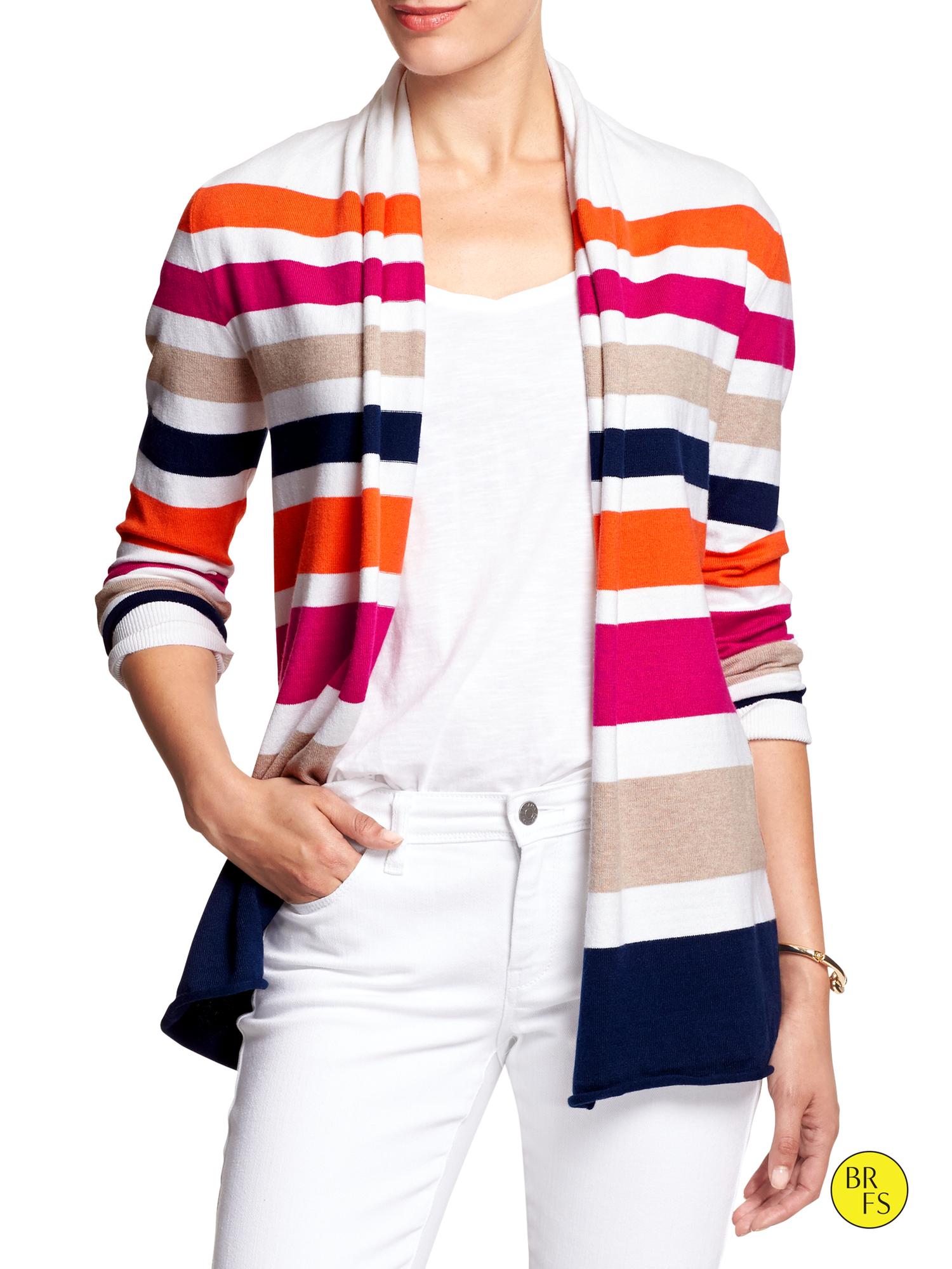 Factory Open-Front Cardigan
