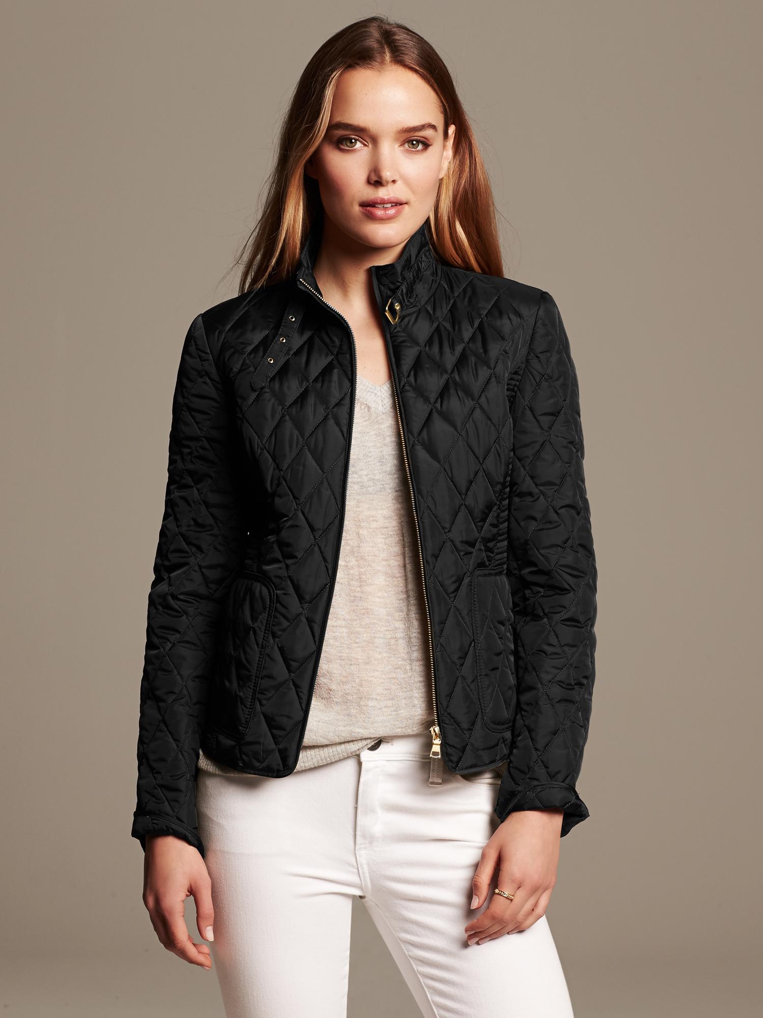 Quilted Field Jacket Banana Republic