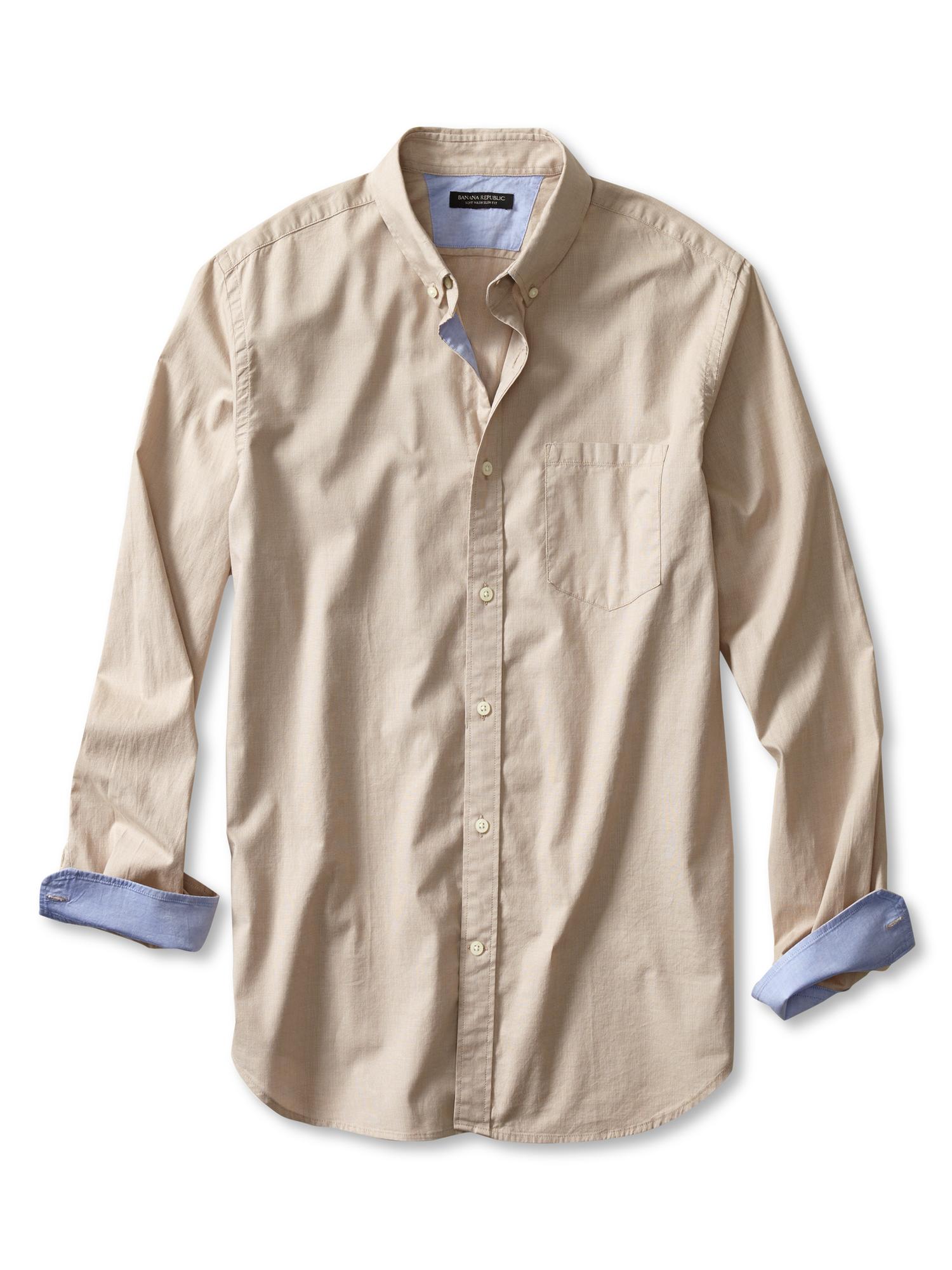 SlimFit SoftWash ButtonDown Shirt Banana Republic