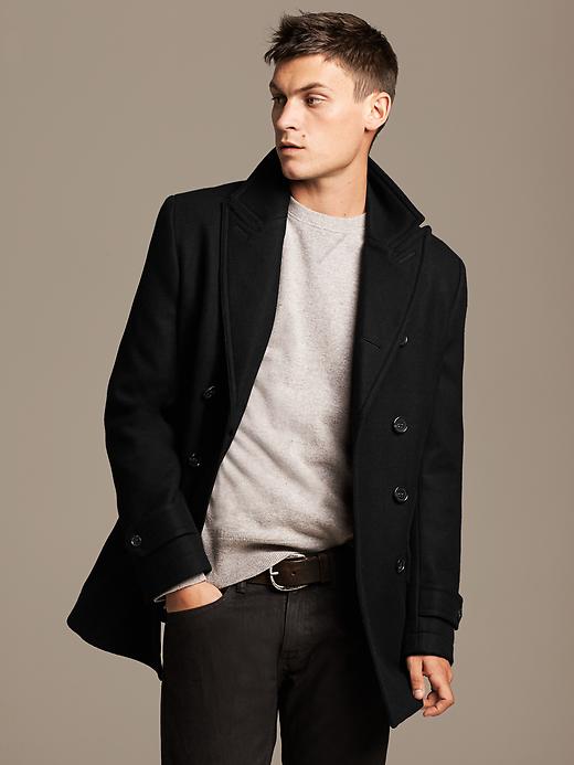 Wool Peacoat | Banana Republic