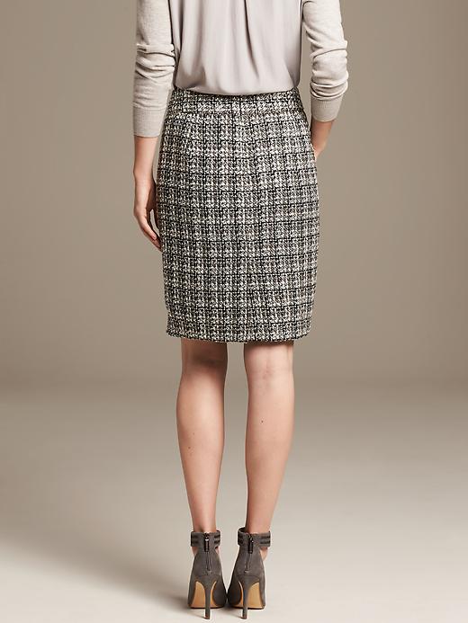 Banana republic grey pencil skirt best sale