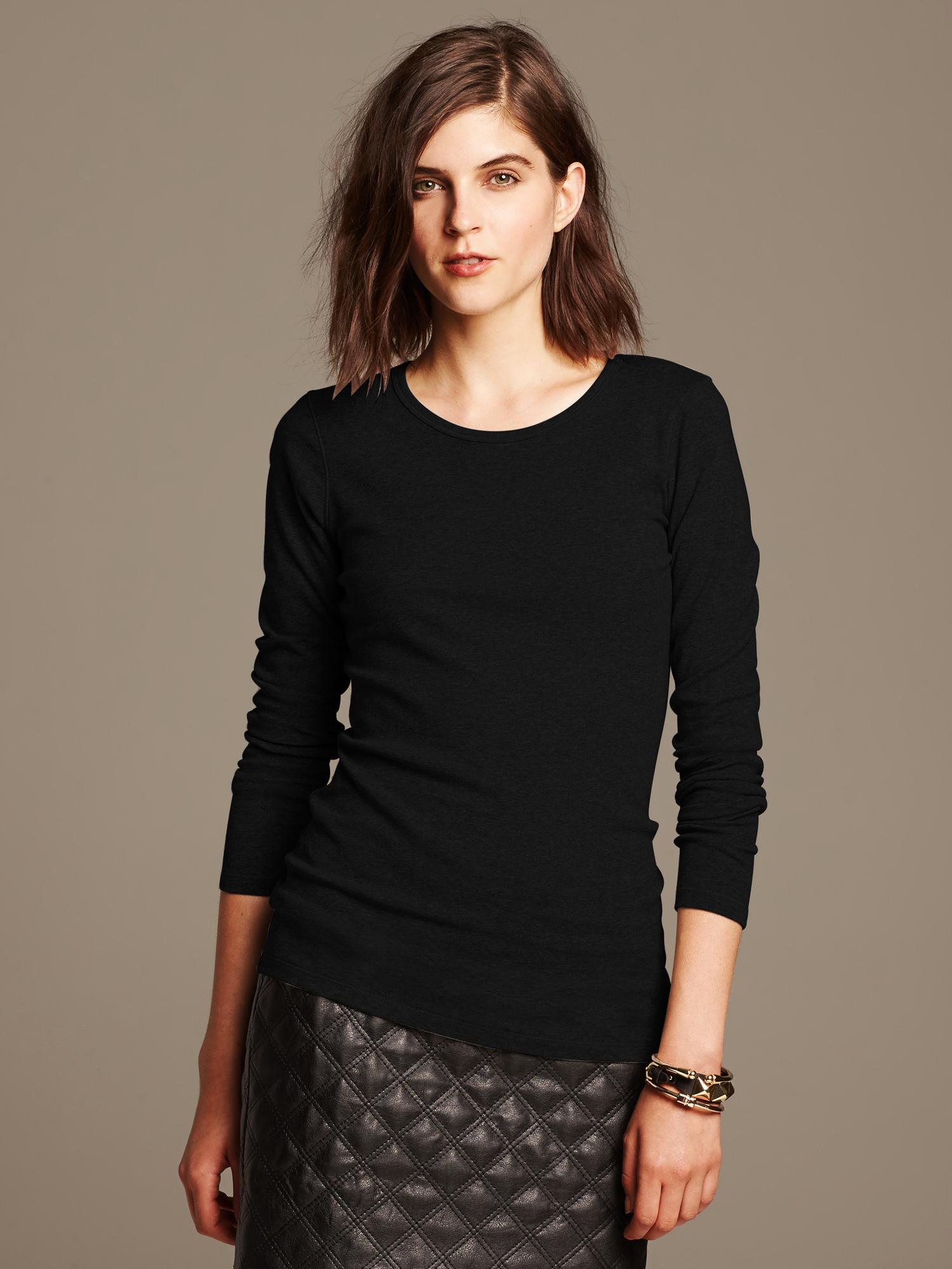 Crew Neck Timeless Tee Banana Republic