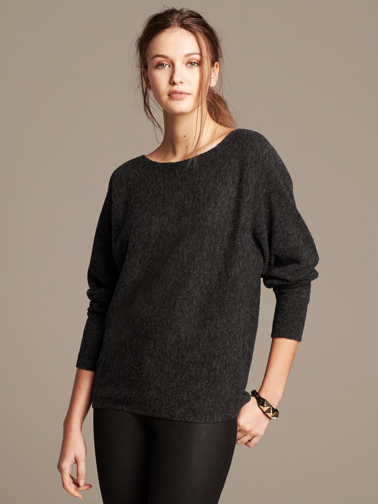 Extra-Fine Merino Wool Cocoon Pullover