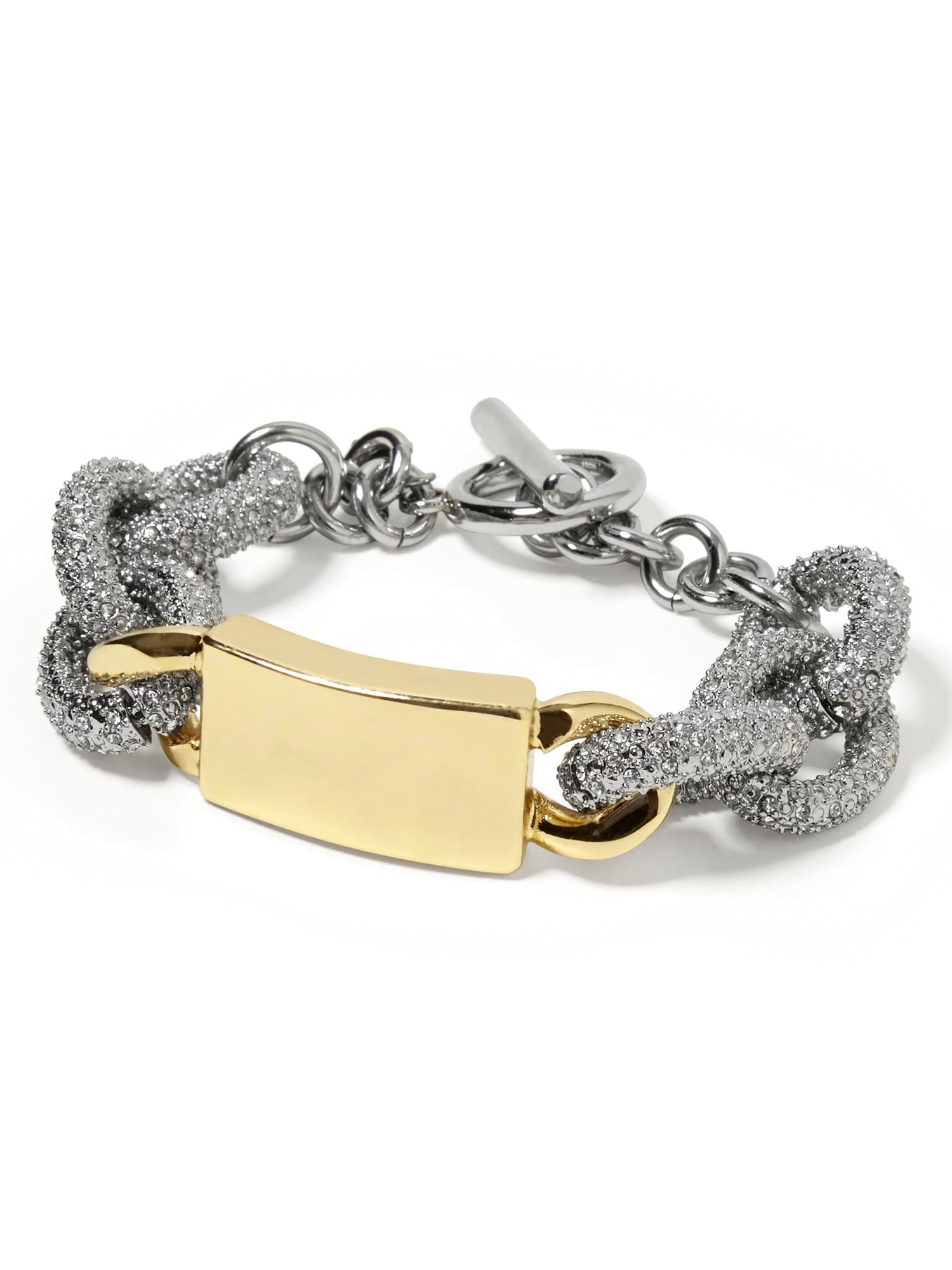 Crystal Link Bracelet Banana Republic