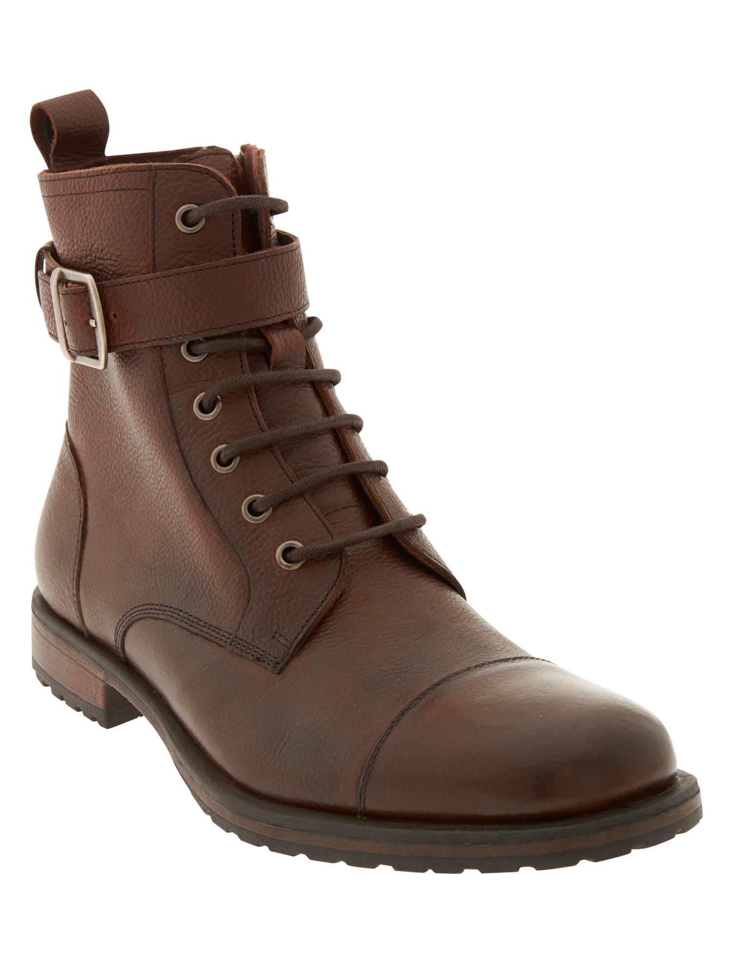 Layton Buckle Boot Banana Republic