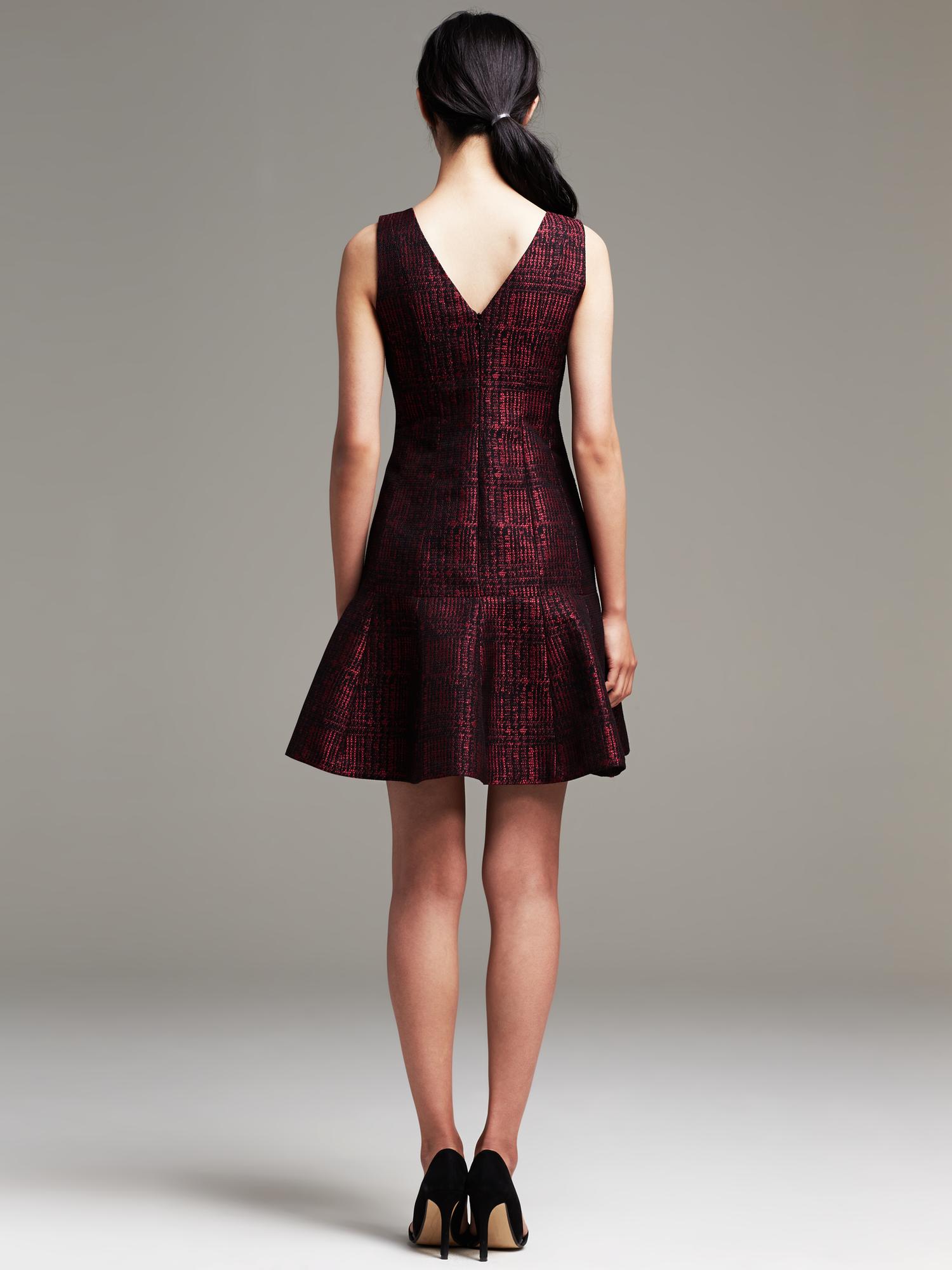 Tweed fit 2024 and flare dress