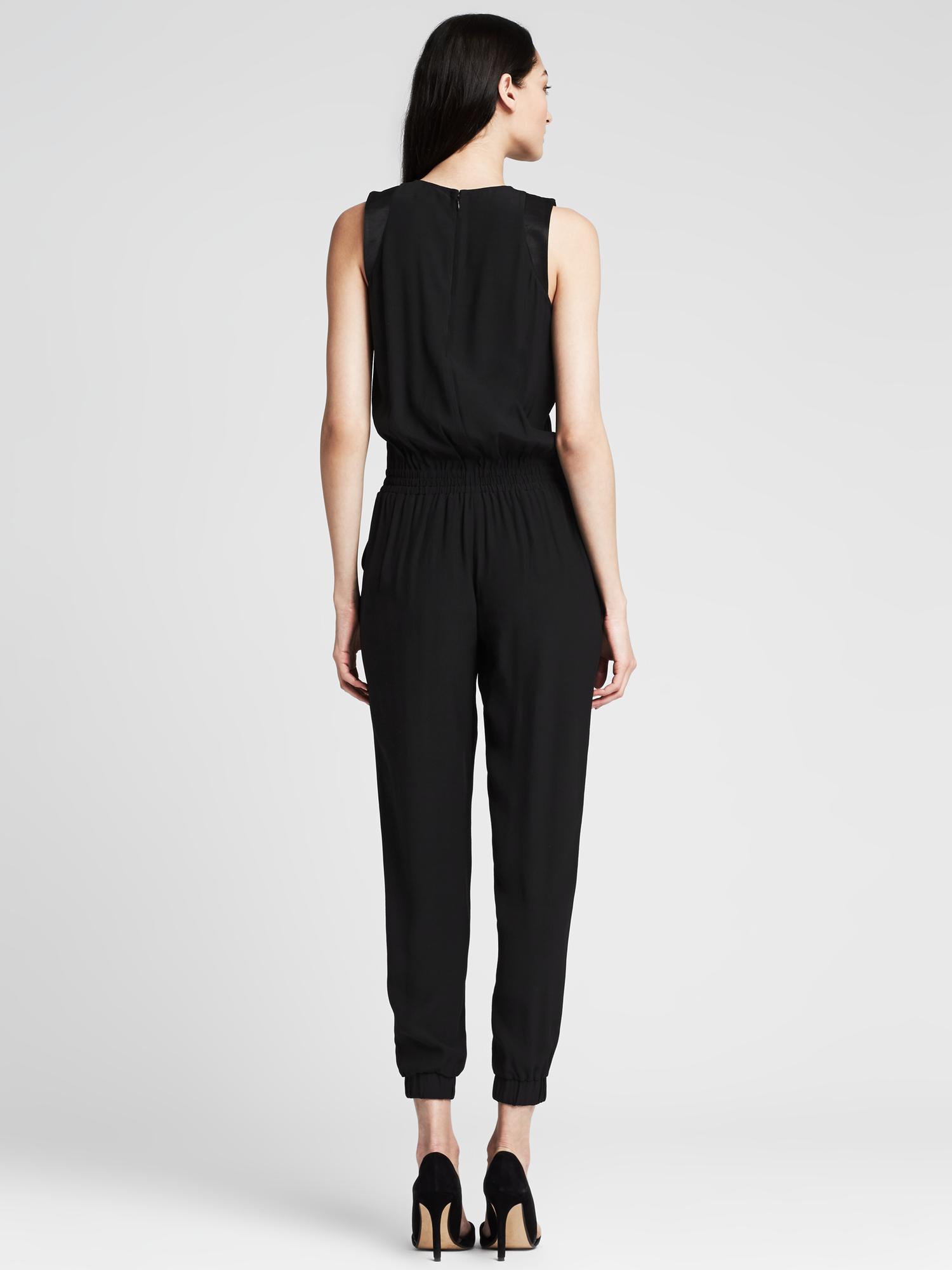 Drapey Jumpsuit Banana Republic